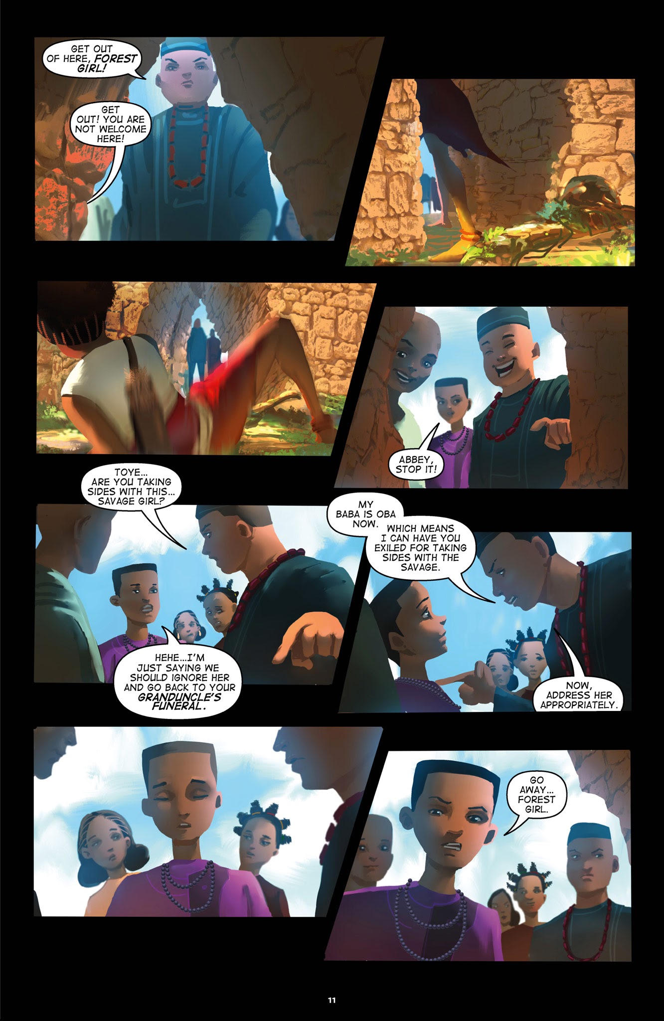 Read online Iyanu: Child of Wonder comic -  Issue # TPB 1 - 12