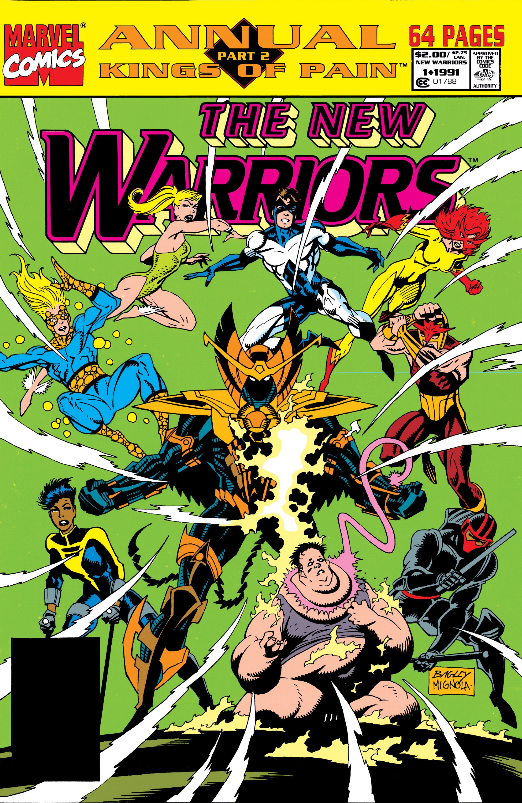 Read online The New Warriors comic -  Issue # _Annual 1 - 1