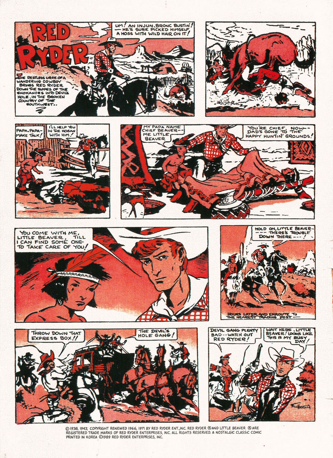 Read online Red Ryder Comics comic -  Issue # Full - 2