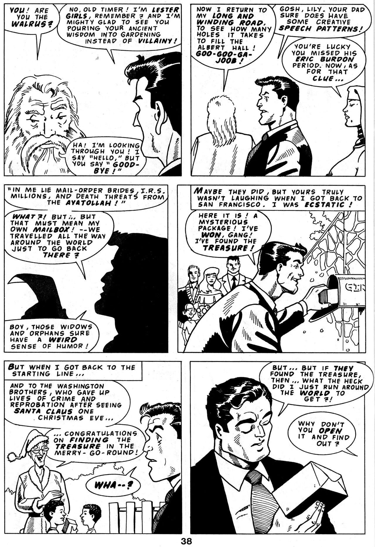 Read online The Trouble With Girls: Christmas Special comic -  Issue # Full - 40
