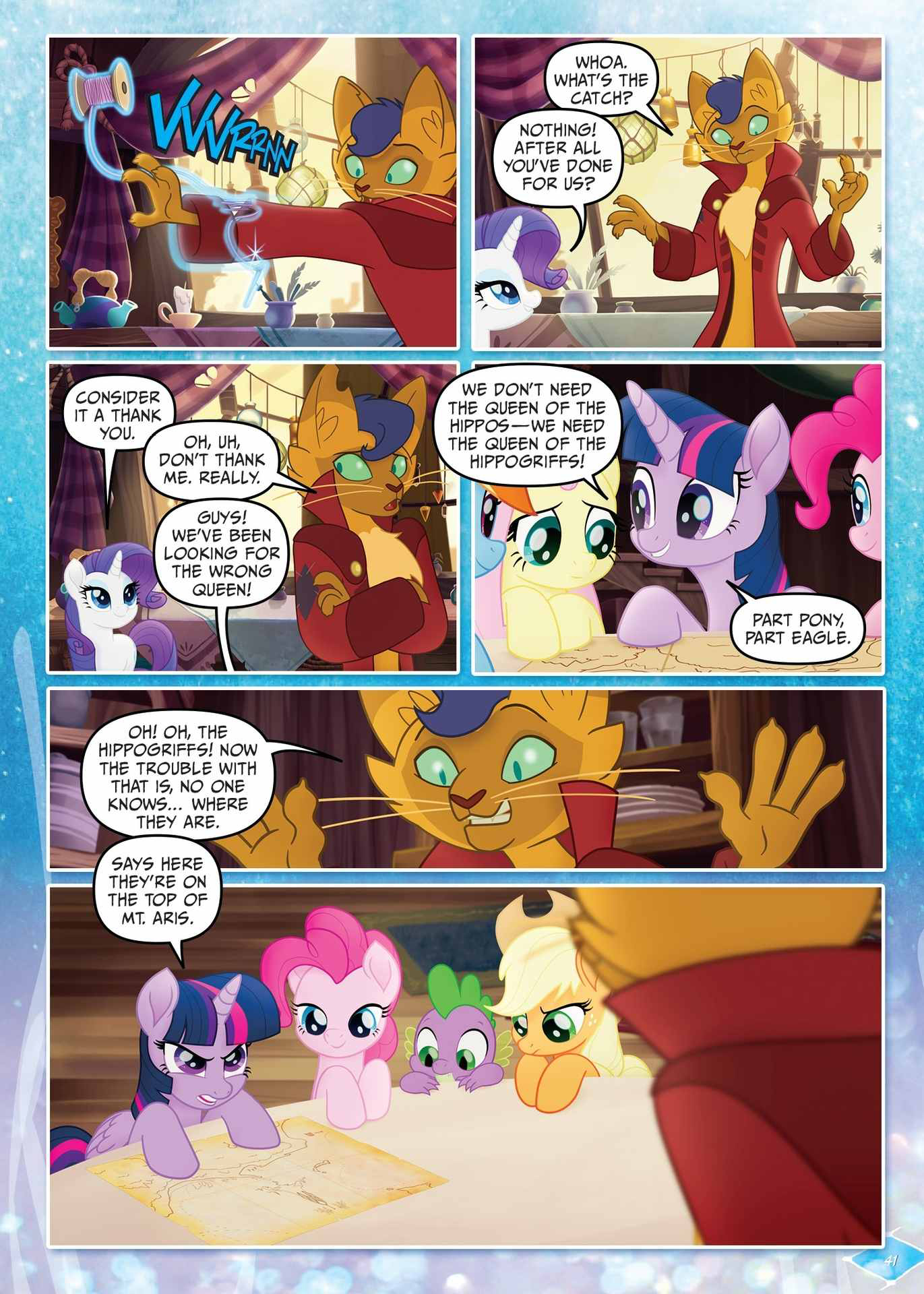 Read online My Little Pony: The Movie Adaptation comic -  Issue # TPB - 42