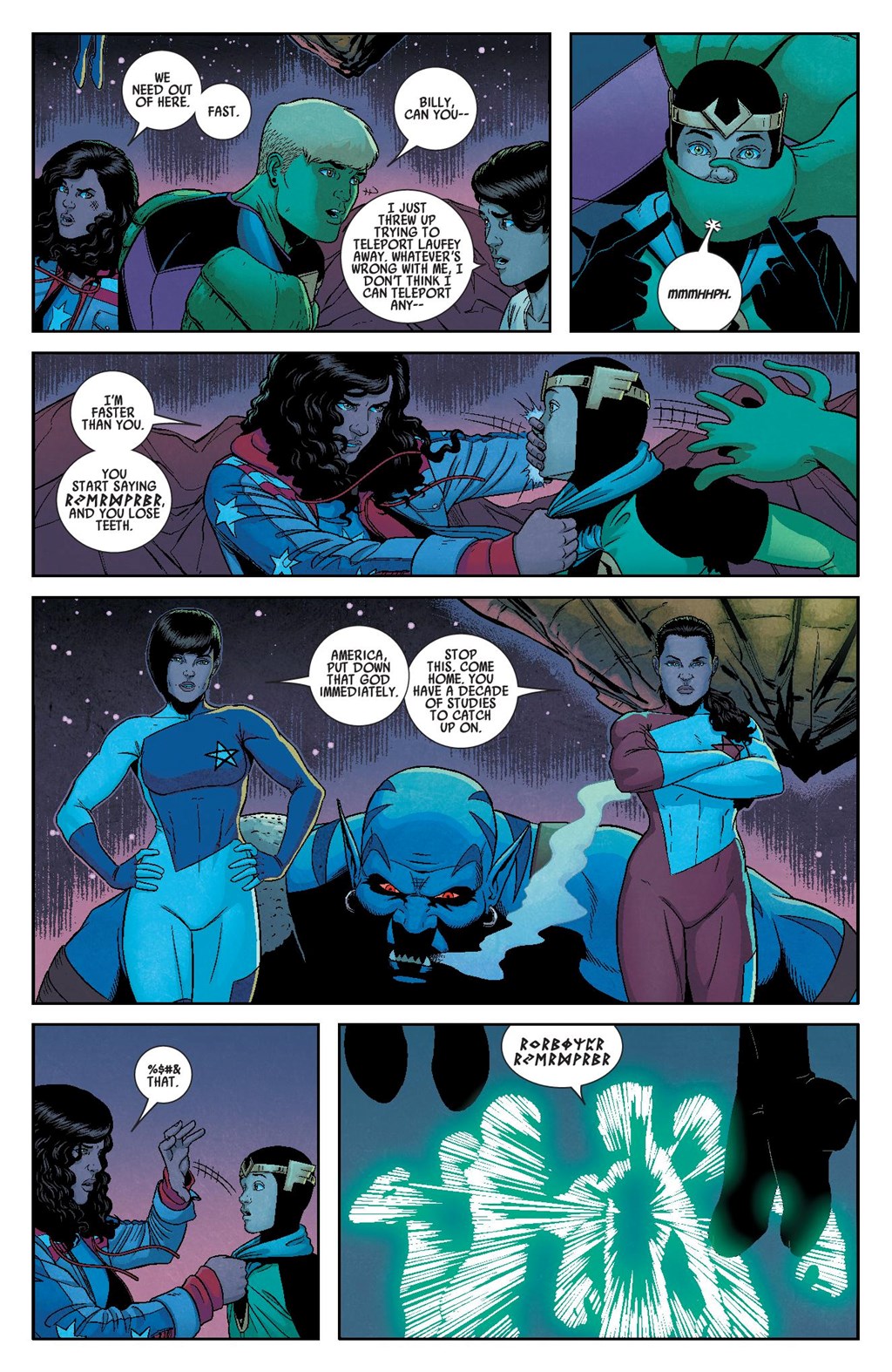 Read online Marvel-Verse (2020) comic -  Issue # America Chavez - 26