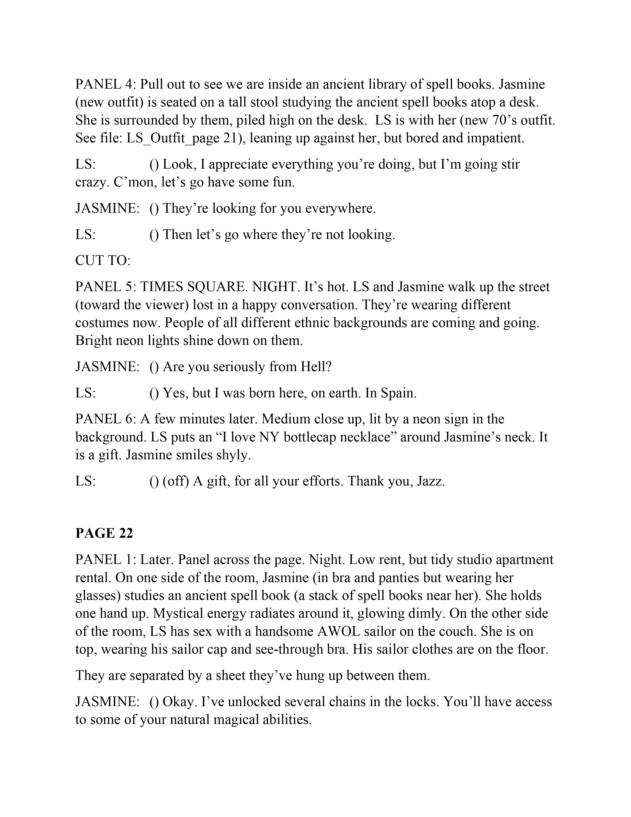 Read online Lady Satanus: Sinister Urge comic -  Issue # TPB - 76