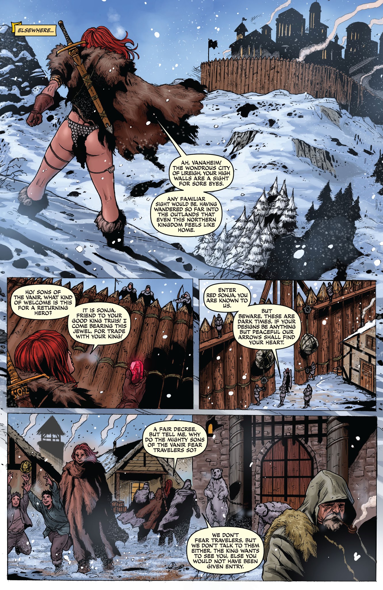 Read online Red Sonja: Revenge of the Gods comic -  Issue #1 - 9