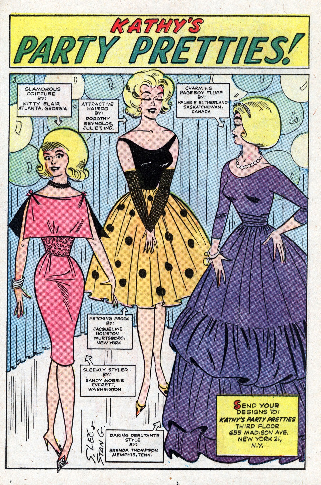 Read online Kathy (1959) comic -  Issue #22 - 24
