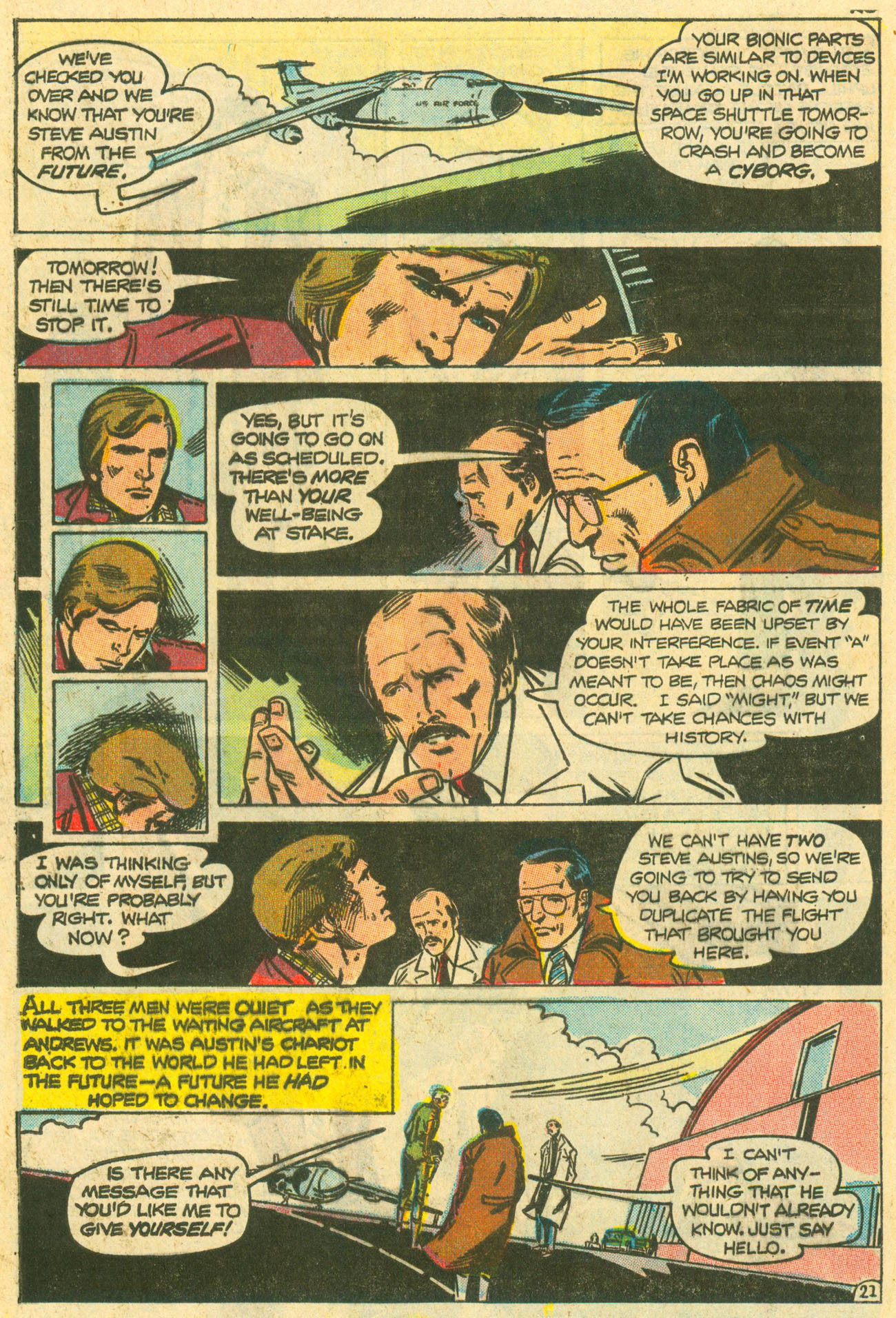 Read online The Six Million Dollar Man [comic] comic -  Issue #3 - 28