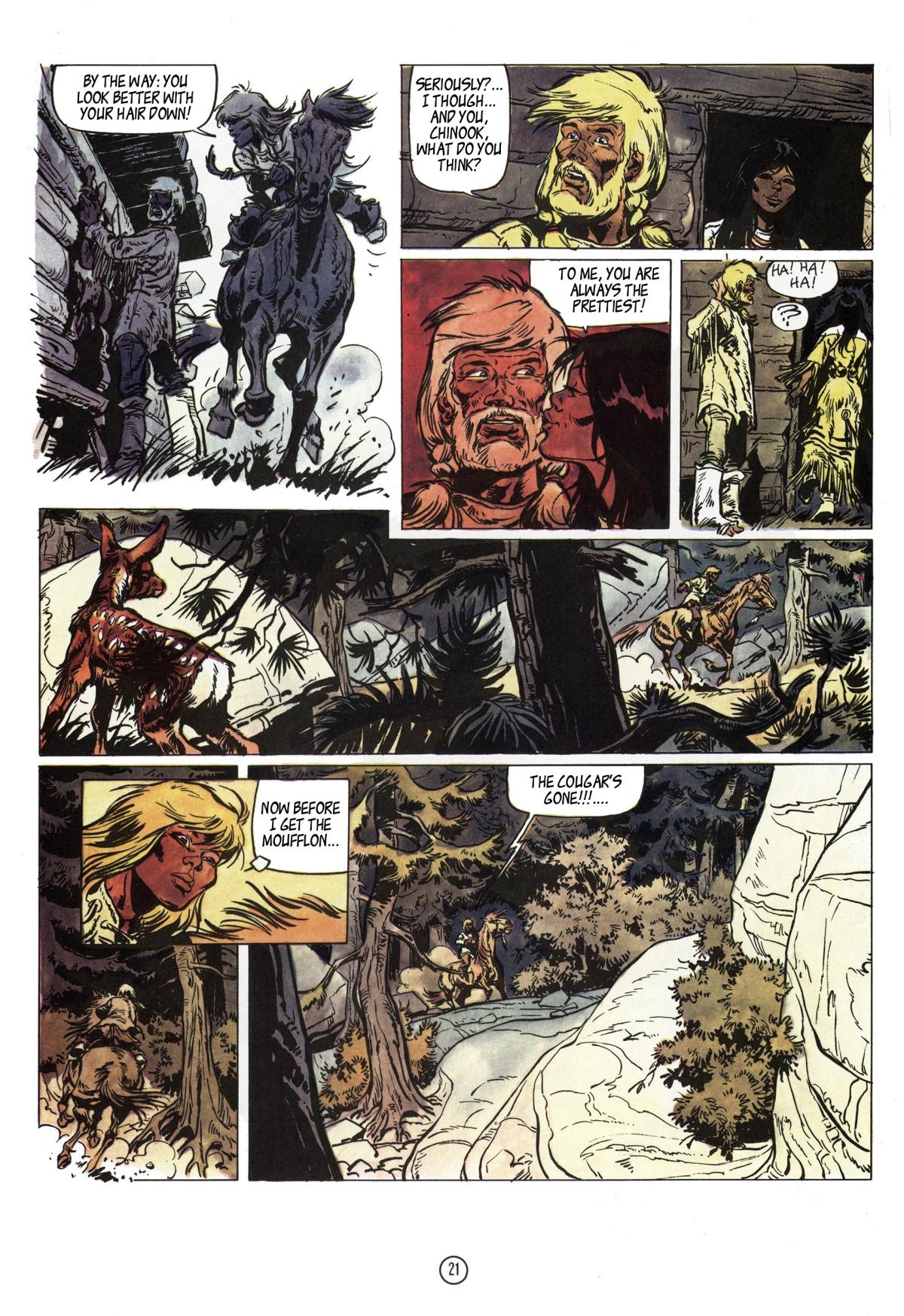 Read online Buddy Longway comic -  Issue #5 - 21