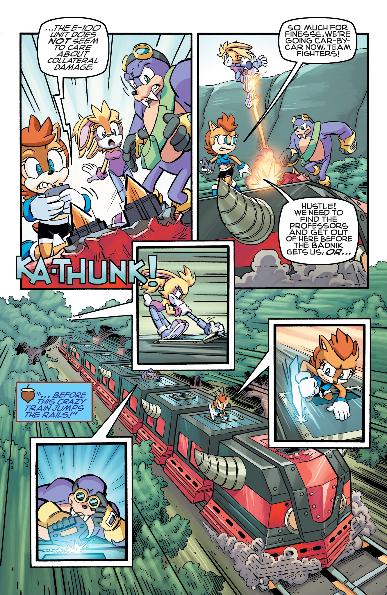 Read online Sonic The Hedgehog comic -  Issue #258 - 8