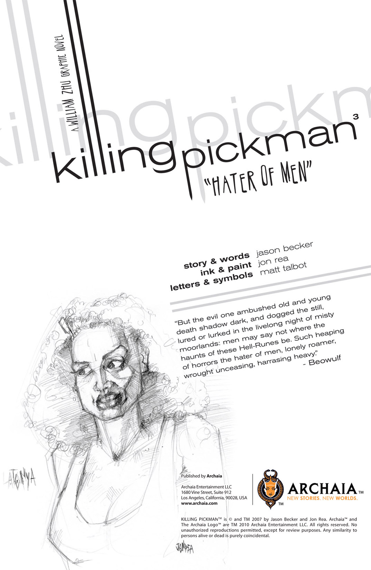 Read online Killing Pickman comic -  Issue #3 - 2