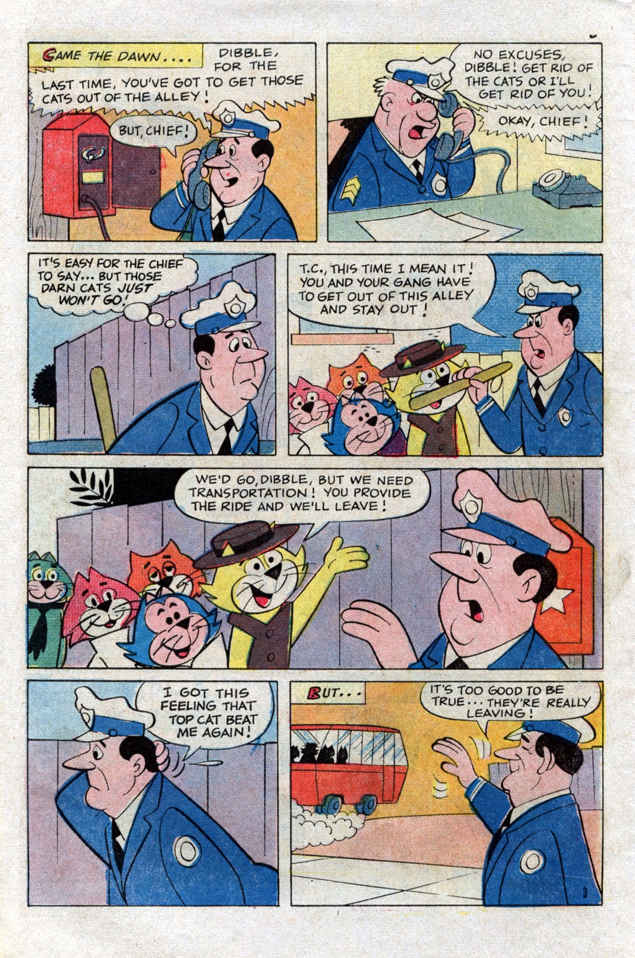 Read online Top Cat (1970) comic -  Issue #1 - 10