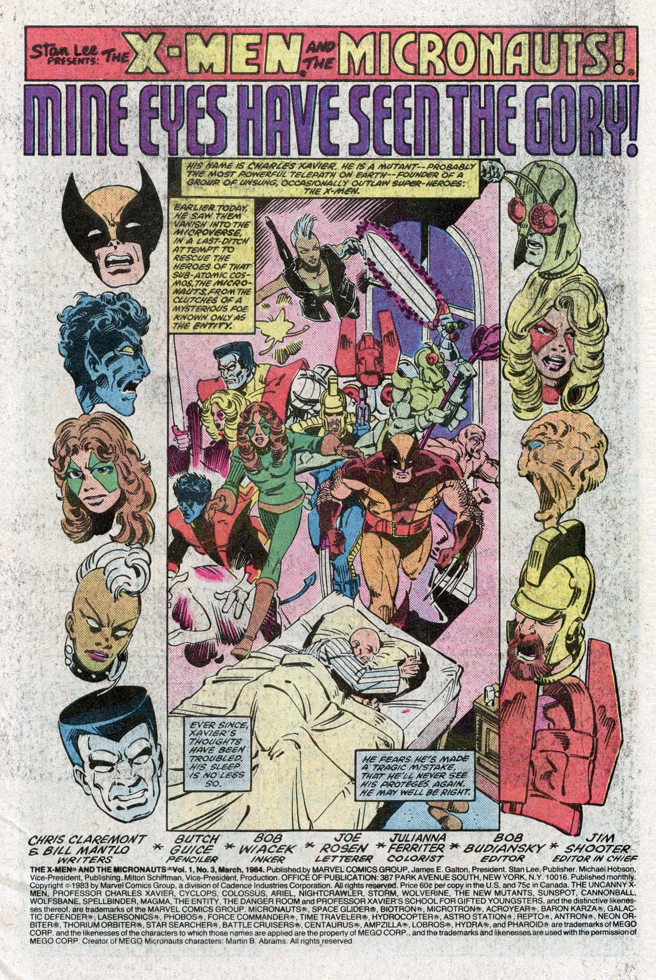 Read online The X-Men and the Micronauts comic -  Issue #3 - 3