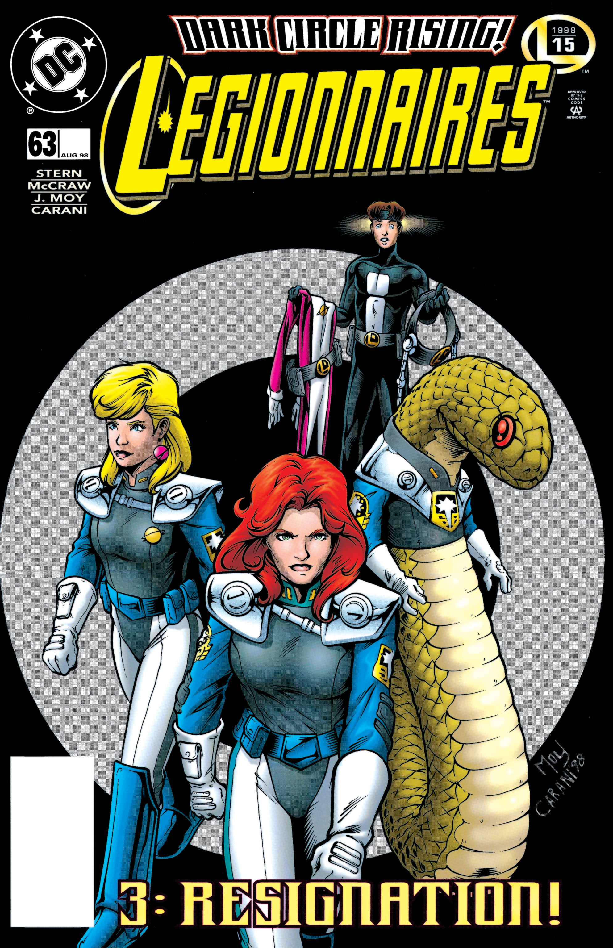 Read online Legionnaires comic -  Issue #63 - 1