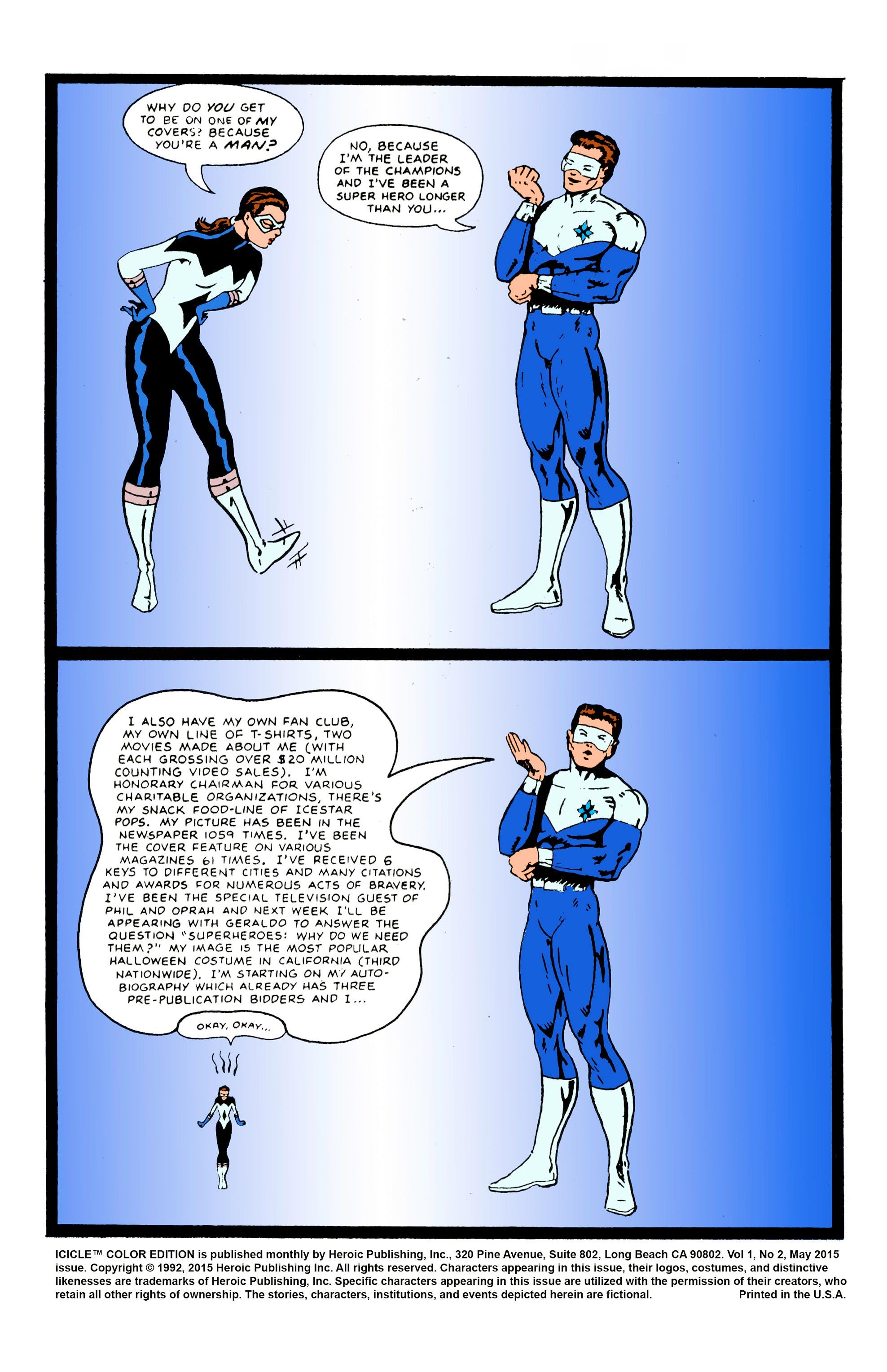 Read online Icicle comic -  Issue #2 - 2