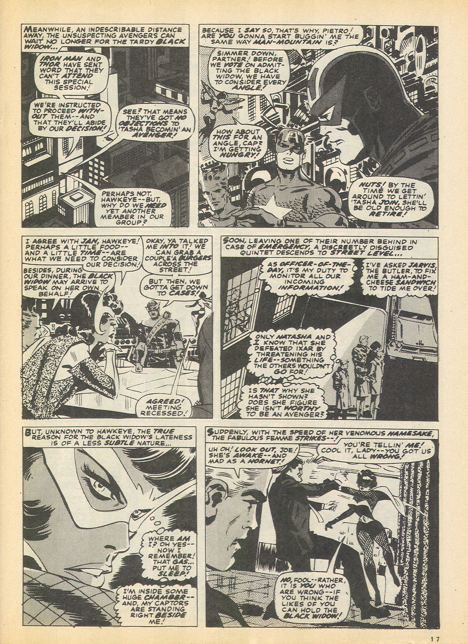 Read online The Avengers (1973) comic -  Issue #42 - 17