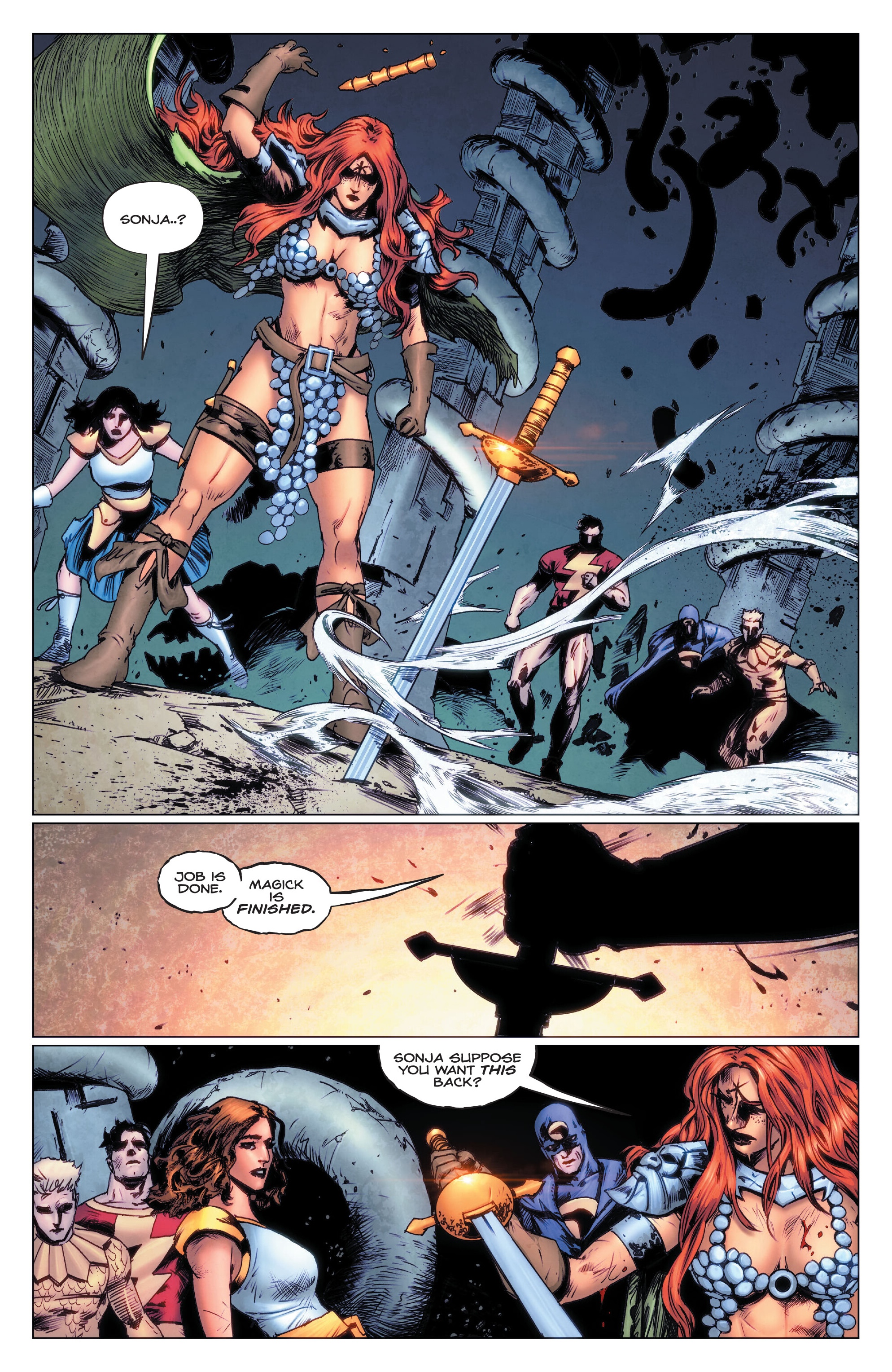 Read online Red Sonja: The Superpowers comic -  Issue # TPB (Part 1) - 70