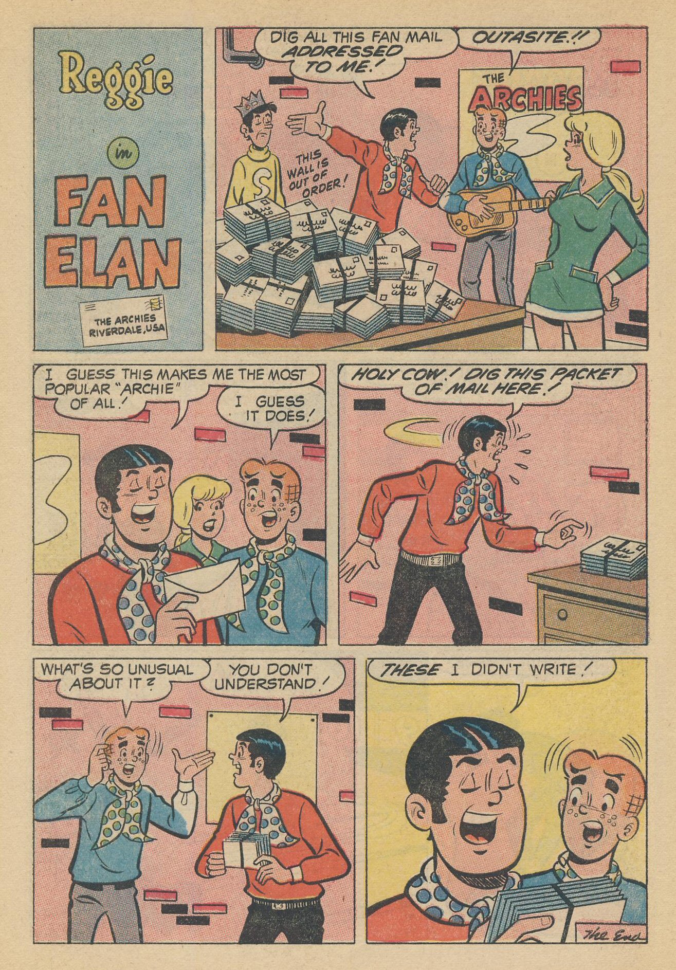 Read online Reggie's Wise Guy Jokes comic -  Issue #14 - 21