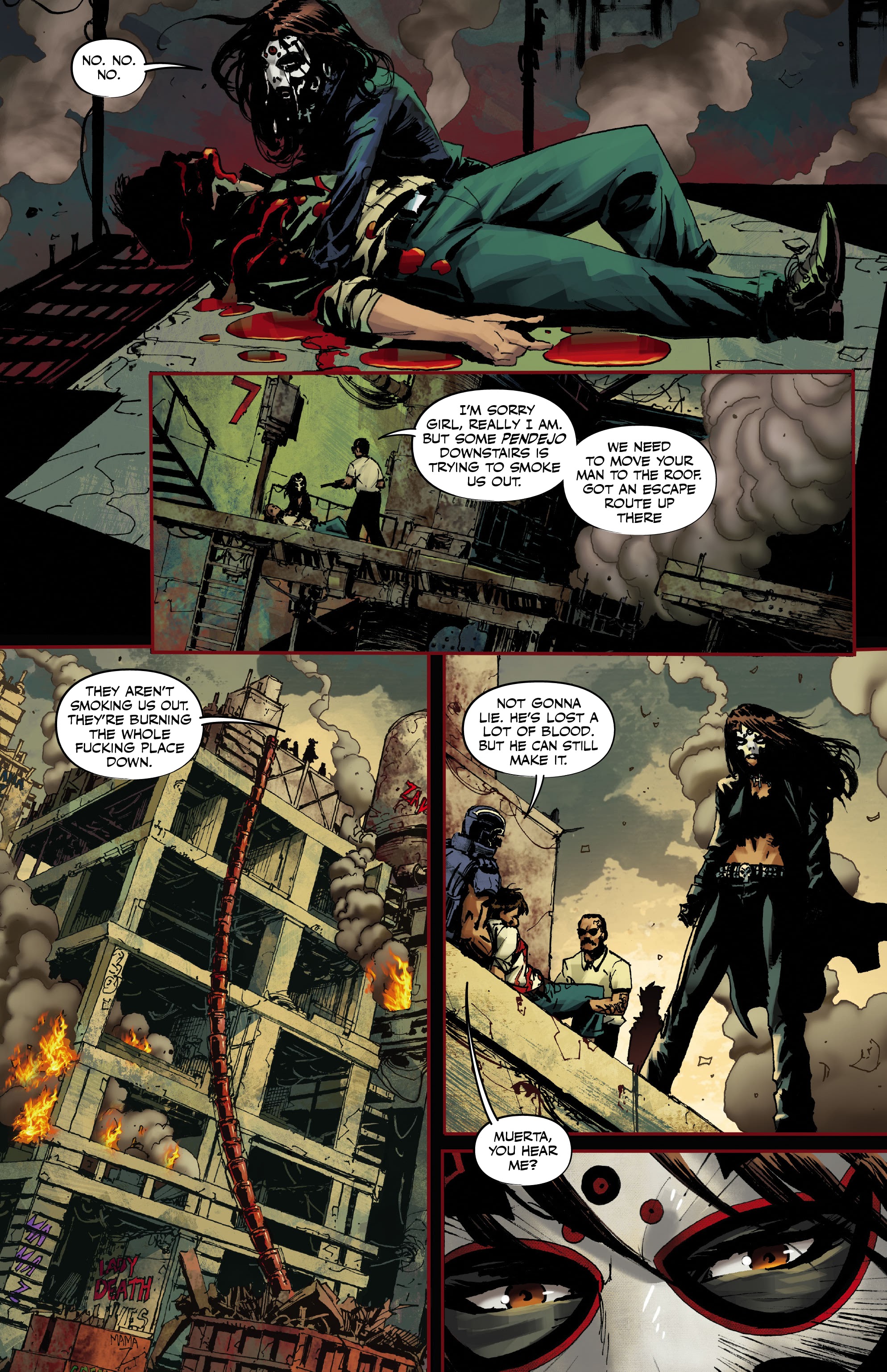 Read online La Muerta: Retribution comic -  Issue #1 - 21
