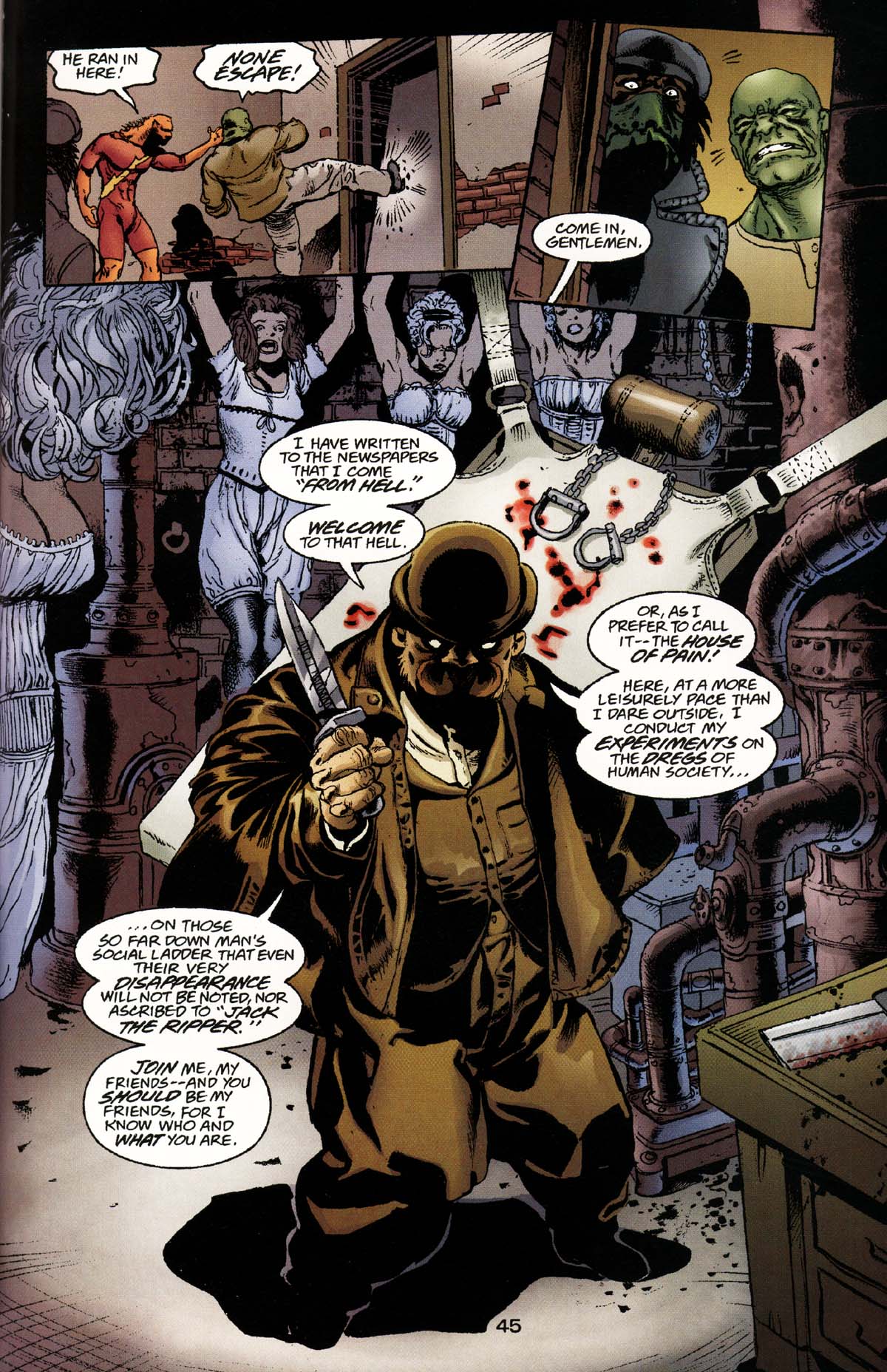 Read online JLA: The Island of Doctor Moreau comic -  Issue # Full - 47