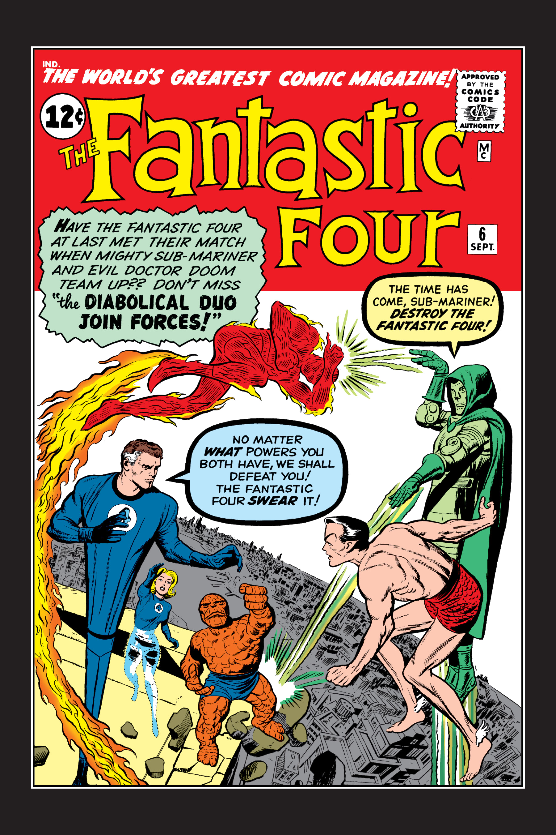 Read online Mighty Marvel Masterworks: The Fantastic Four comic -  Issue # TPB 1 (Part 2) - 33