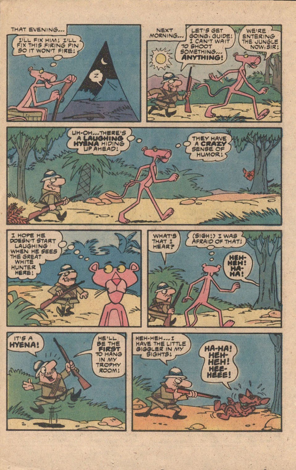 Read online The Pink Panther (1971) comic -  Issue #68 - 20