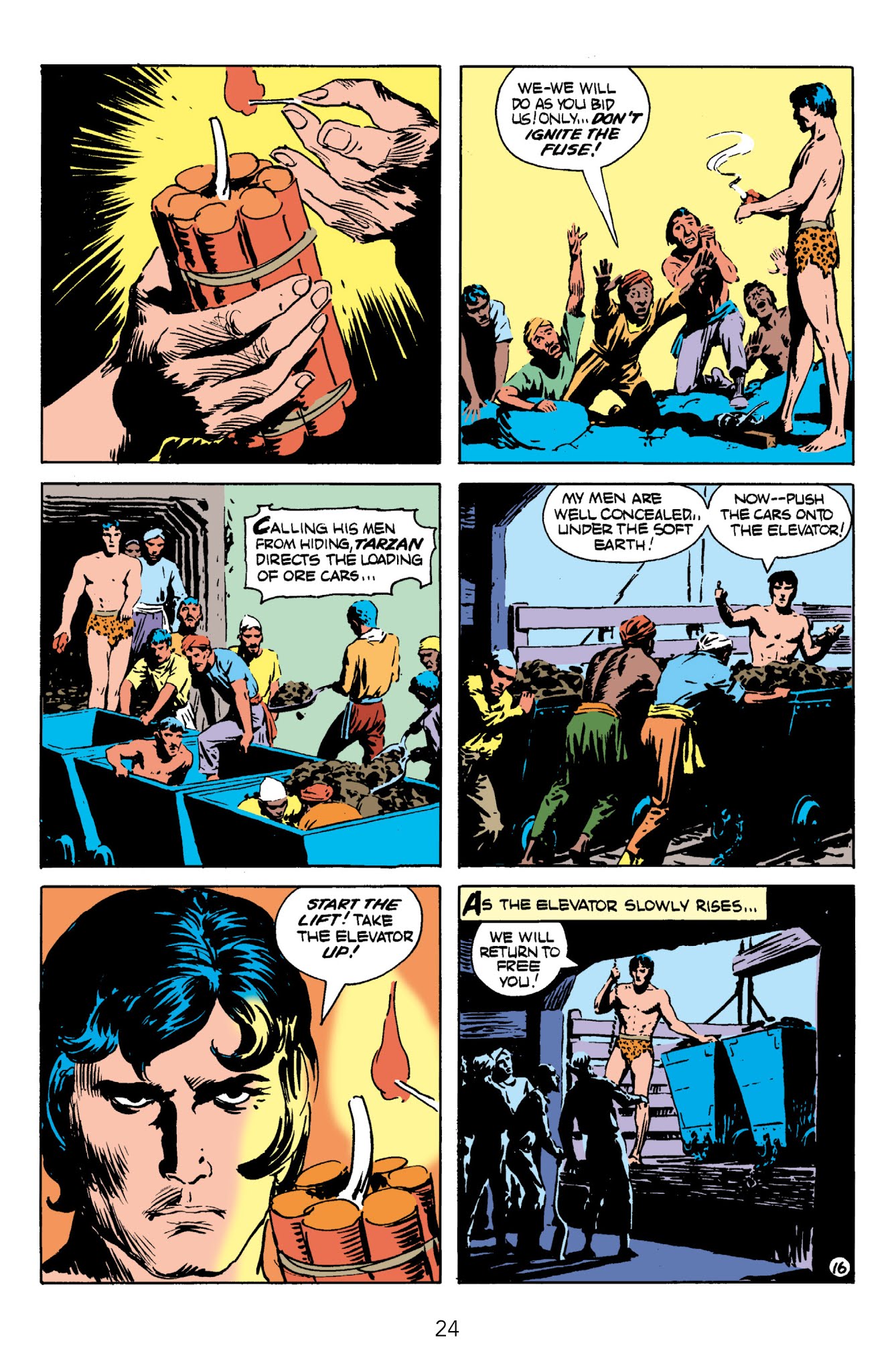 Read online Edgar Rice Burroughs' Tarzan The Joe Kubert Years comic -  Issue # TPB 2 (Part 1) - 26