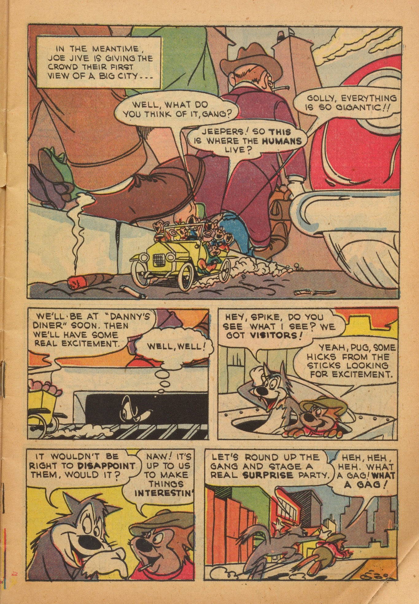 Read online Paul Terry's Mighty Mouse Comics comic -  Issue #6 - 9