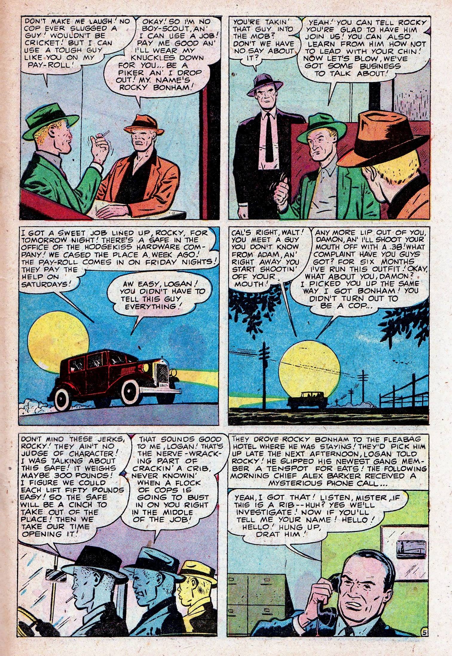 Read online Crime Cases Comics (1951) comic -  Issue #9 - 31