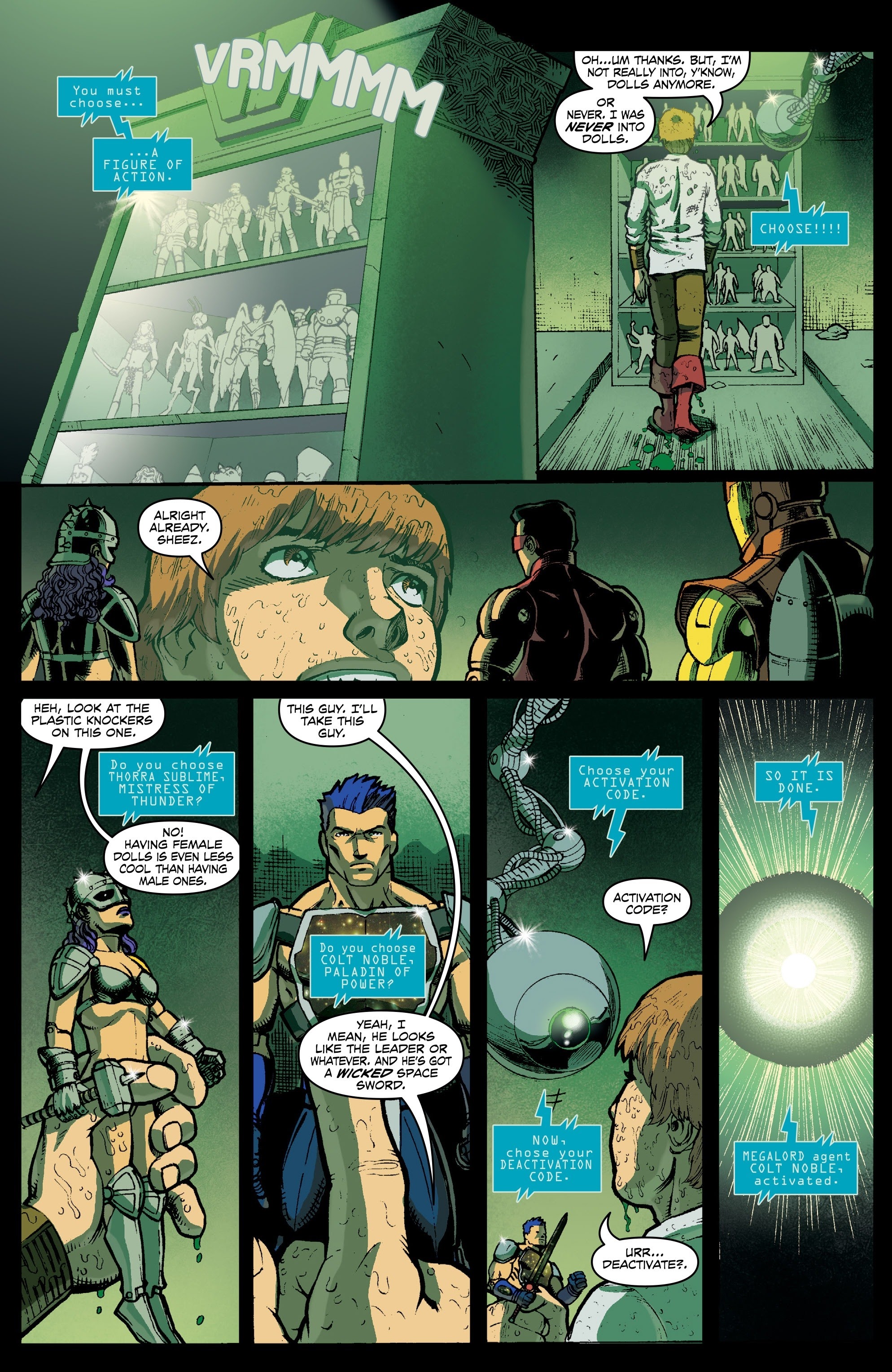 Read online Tim Seeley's Action Figure Collection comic -  Issue # TPB (Part 1) - 25