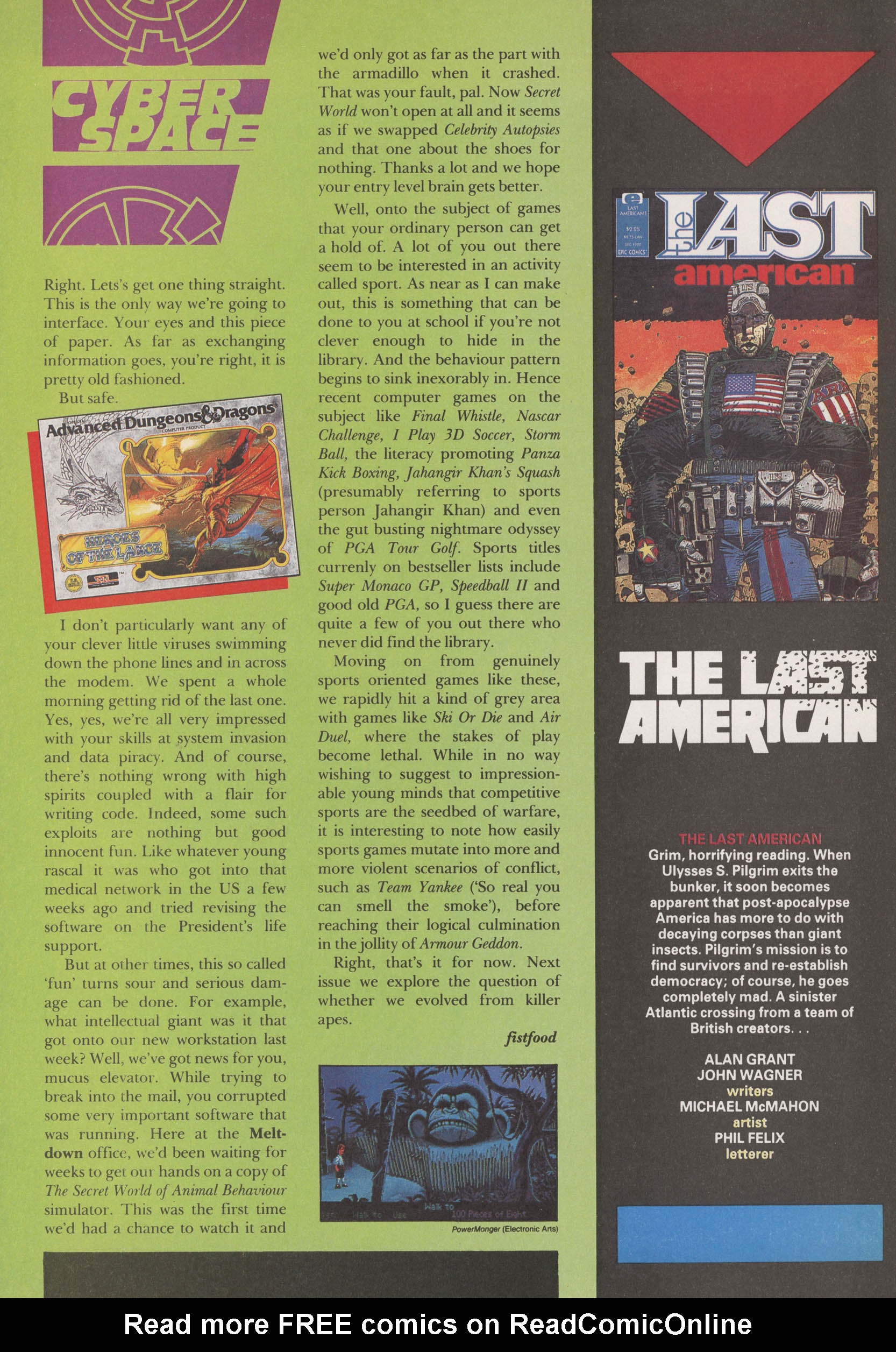 Read online Meltdown (1991) comic -  Issue #1 - 36