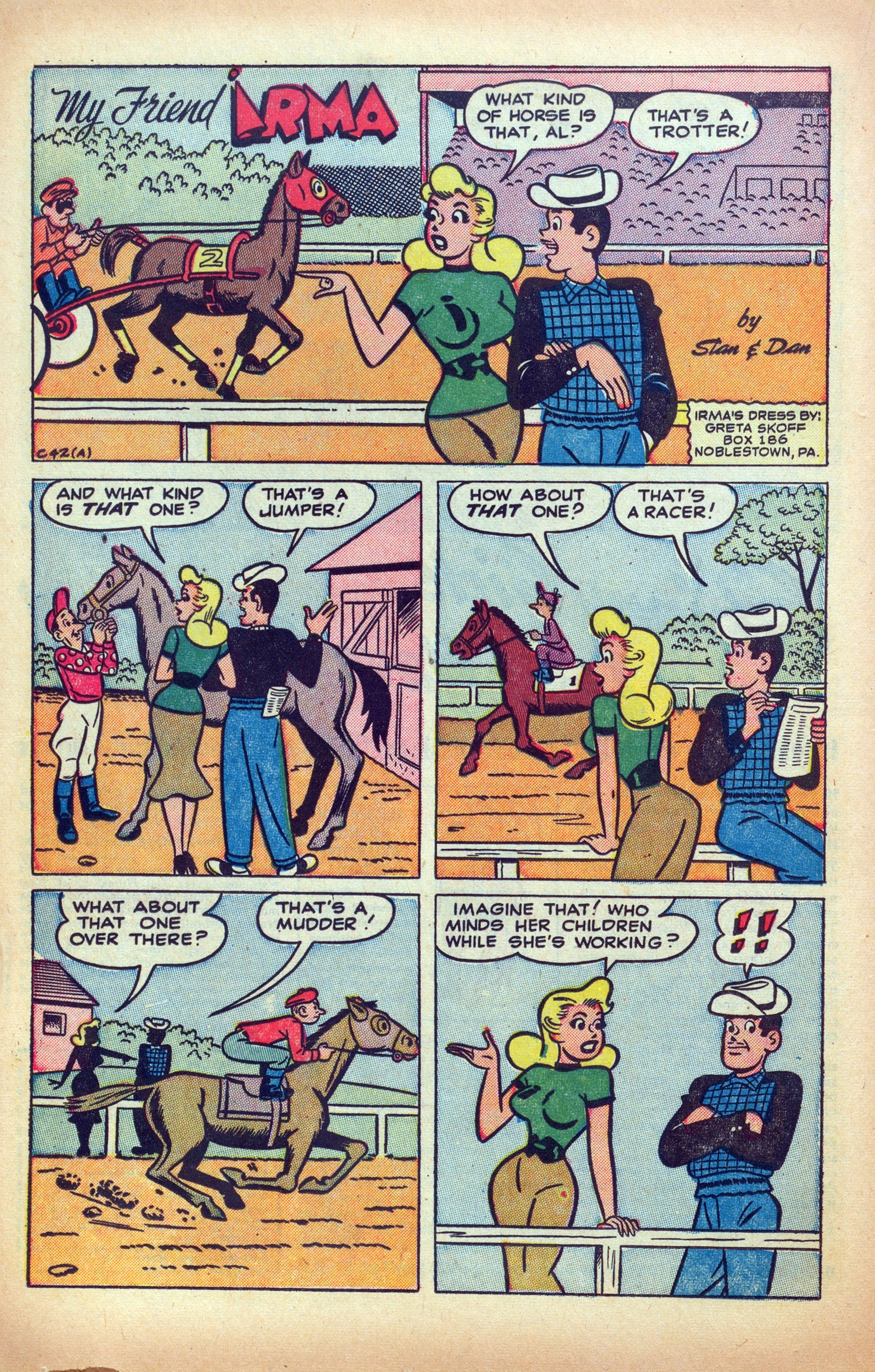Read online My Friend Irma comic -  Issue #31 - 18