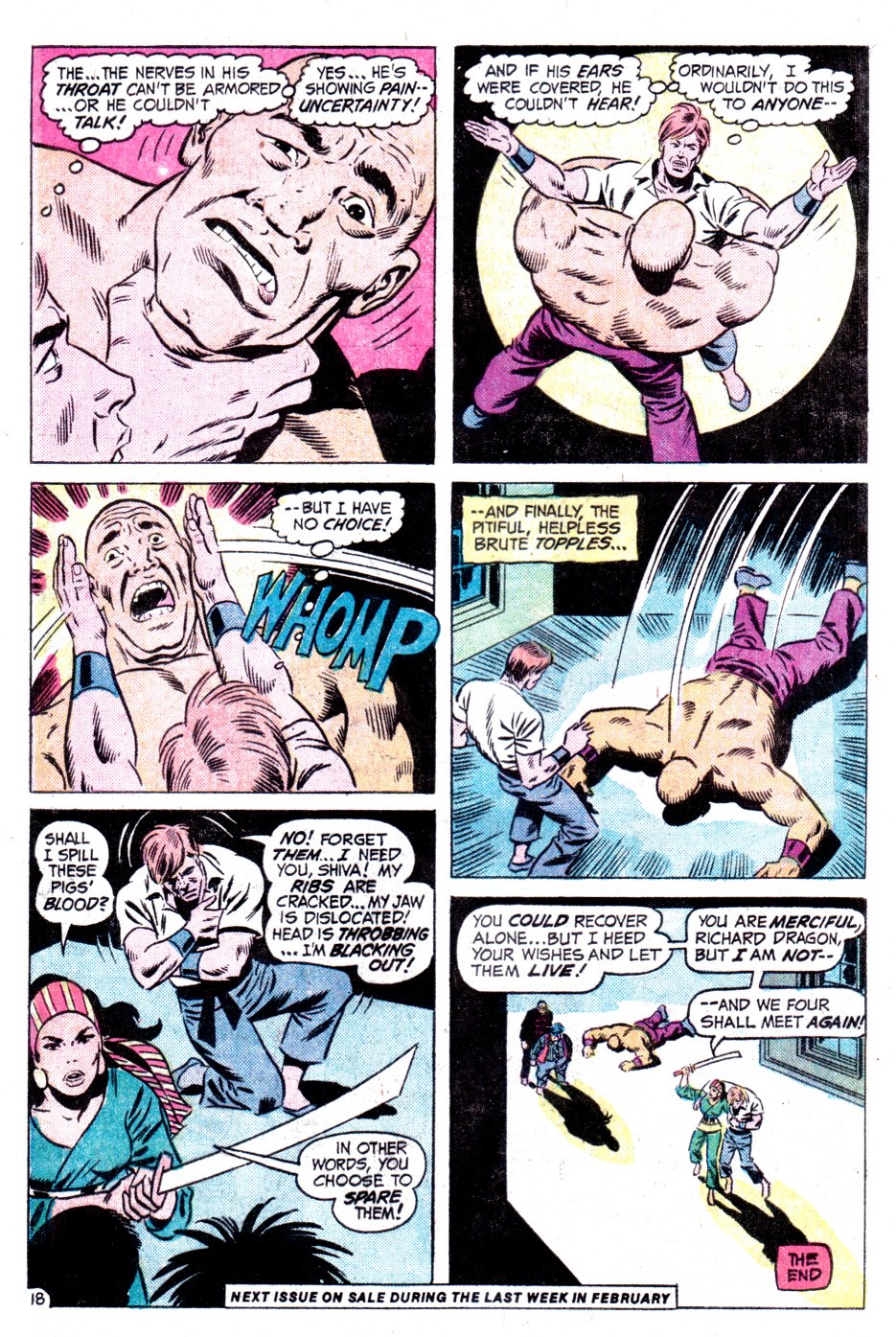 Read online Richard Dragon, Kung-Fu Fighter comic -  Issue #7 - 19