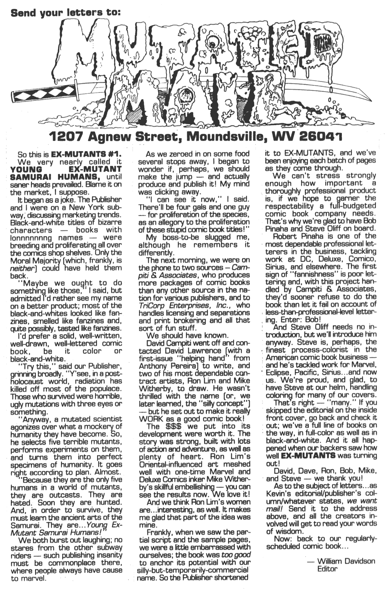 Read online Ex-Mutants (1986) comic -  Issue #1 - 38