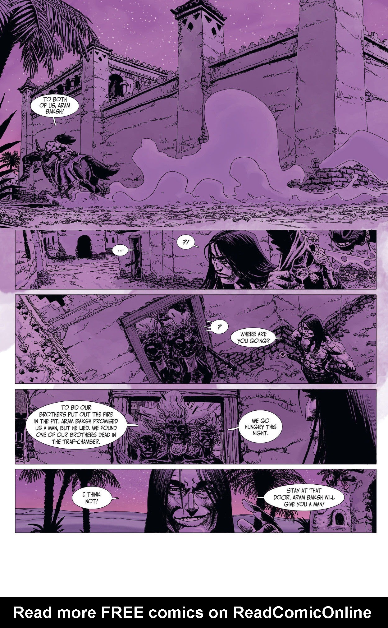 Read online The Cimmerian comic -  Issue # TPB 3 - 117