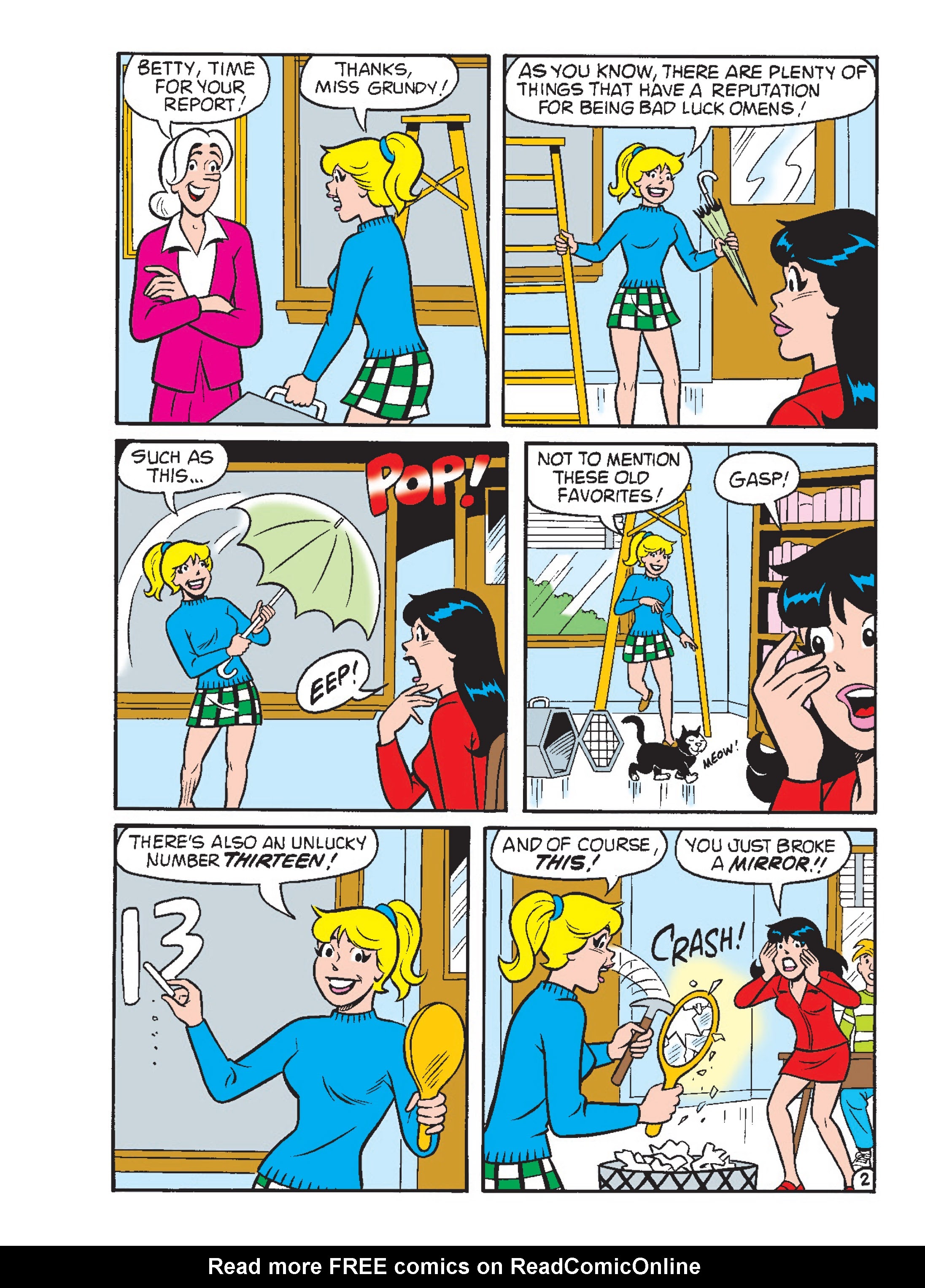 Read online Betty & Veronica Friends Double Digest comic -  Issue #269 - 142