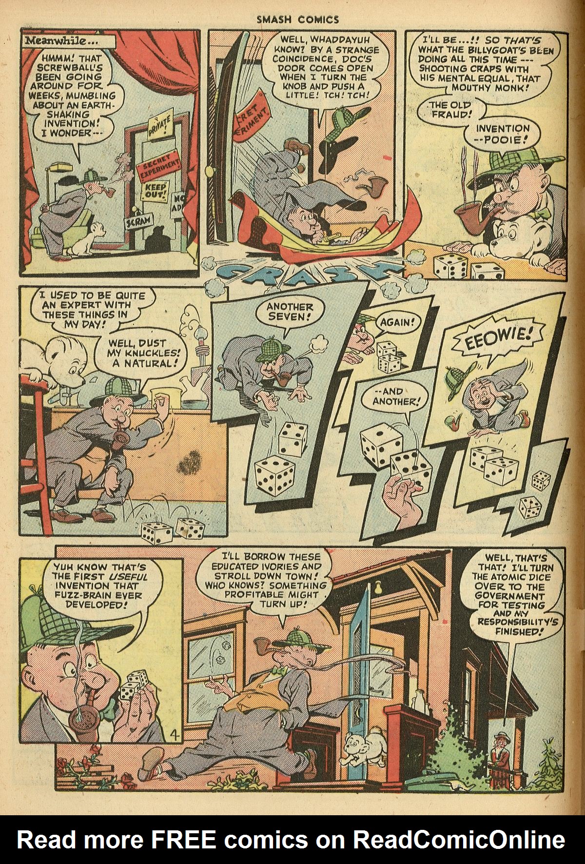 Read online Smash Comics comic -  Issue #68 - 6