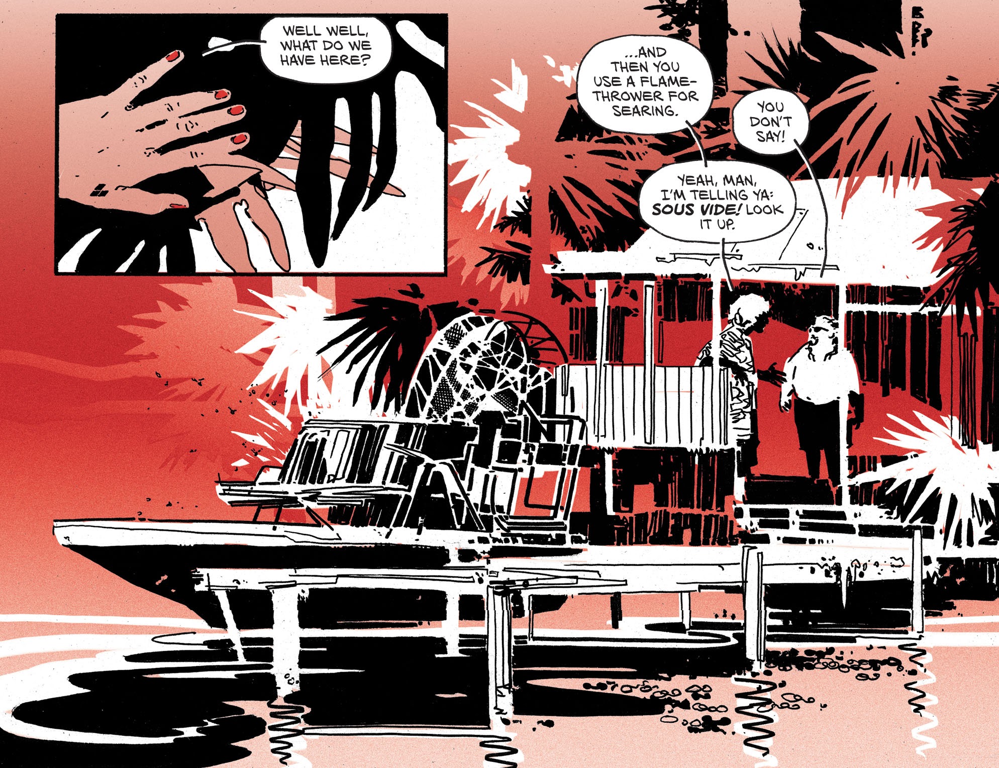 Read online Harley Quinn Black   White   Red comic -  Issue #10 - 9