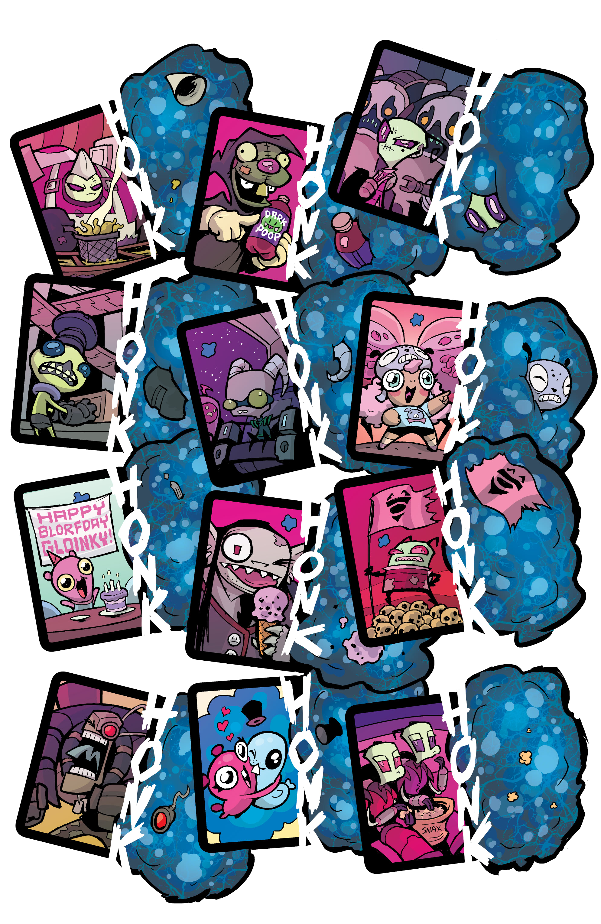 Read online Invader Zim: The Dookie Loop Horror comic -  Issue # Full - 35