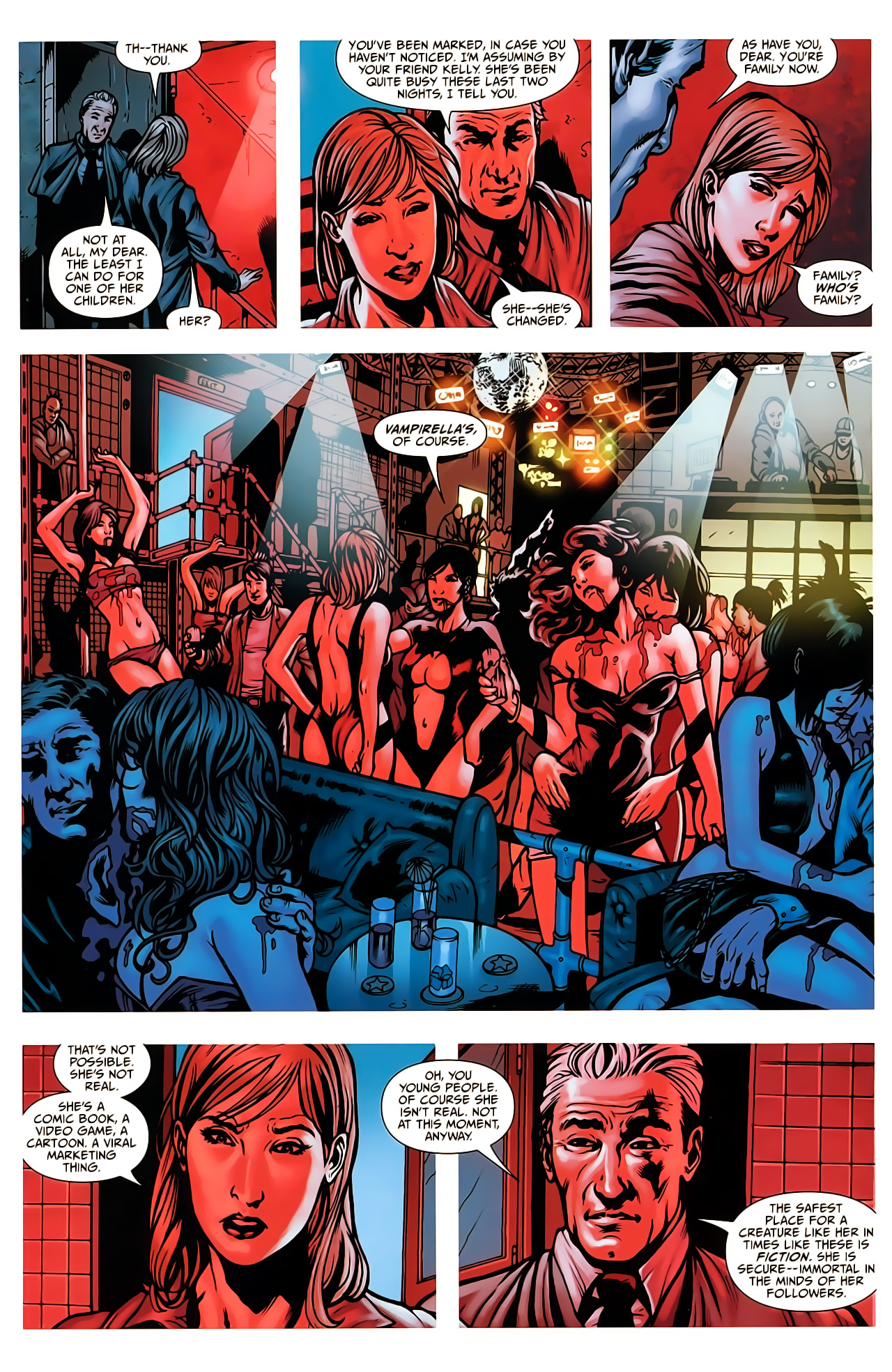 Read online Vampirella: Second Coming comic -  Issue #2 - 12