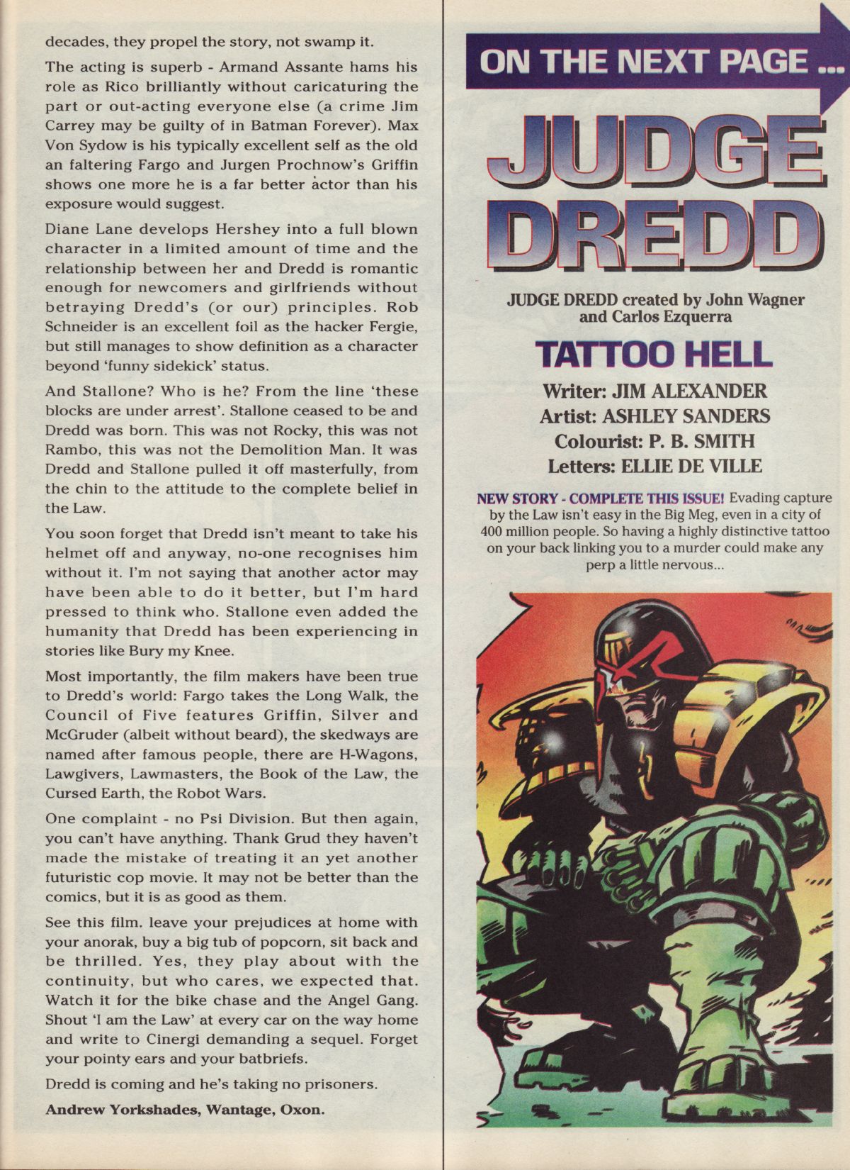 Read online Judge Dredd Megazine (vol. 3) comic -  Issue #5 - 31