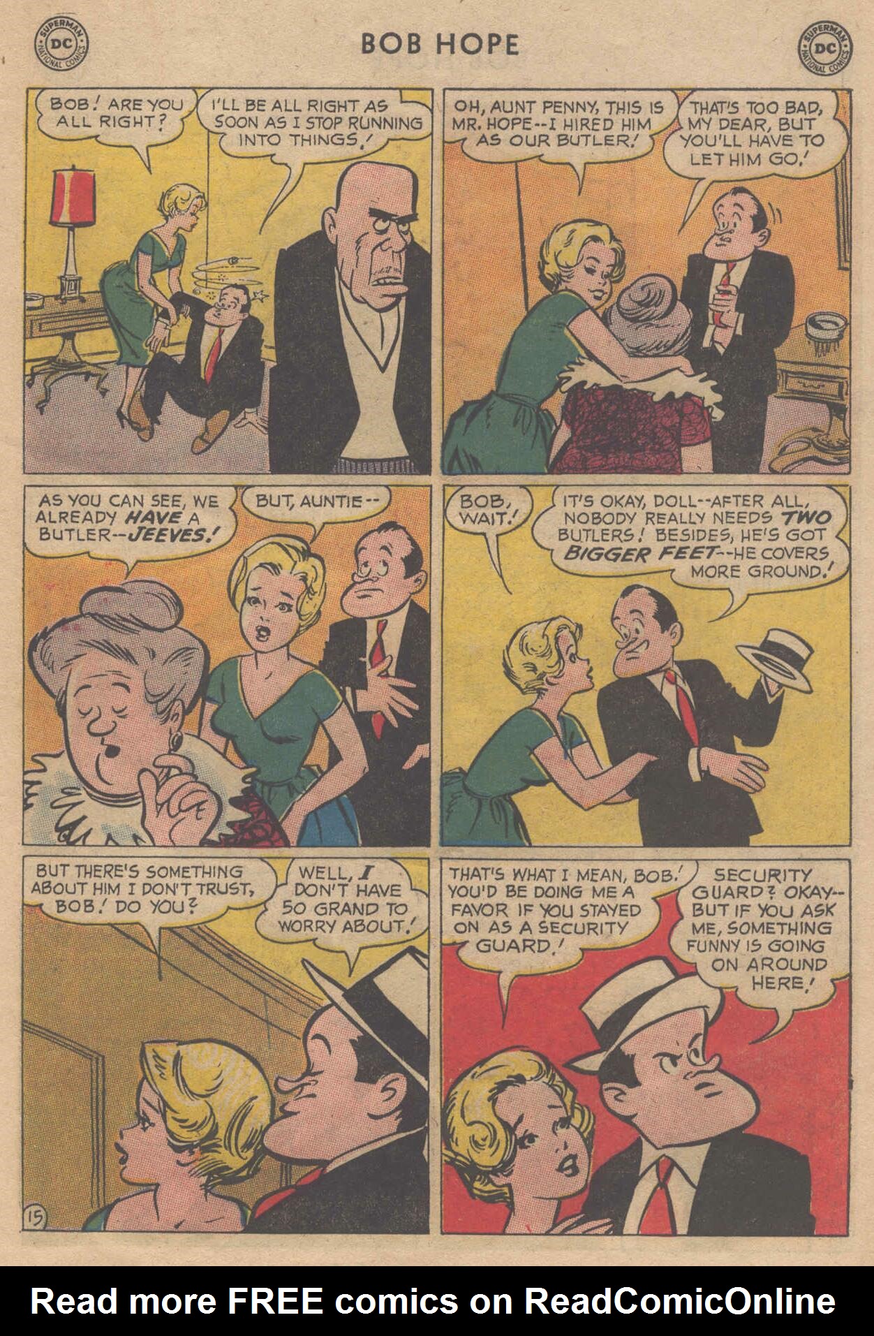 Read online The Adventures of Bob Hope comic -  Issue #79 - 18