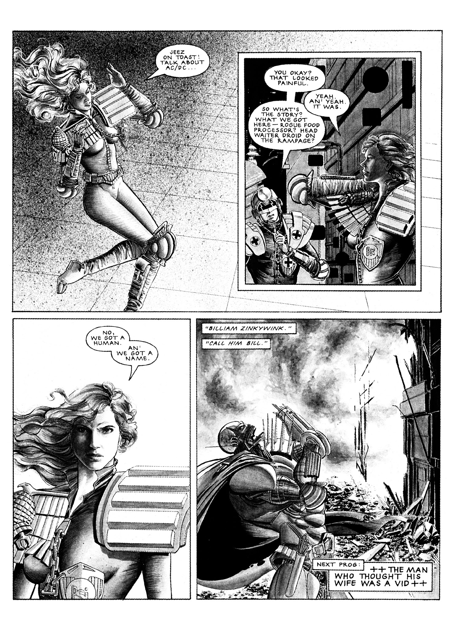 Read online Judge Anderson: The Psi Files comic -  Issue # TPB 1 - 326