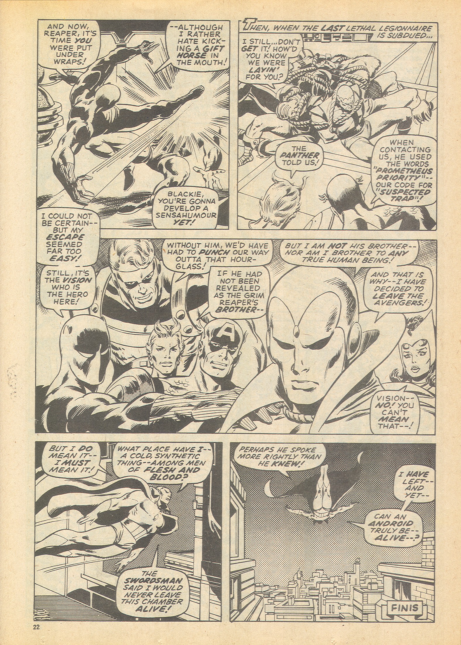 Read online The Avengers (1973) comic -  Issue #123 - 22