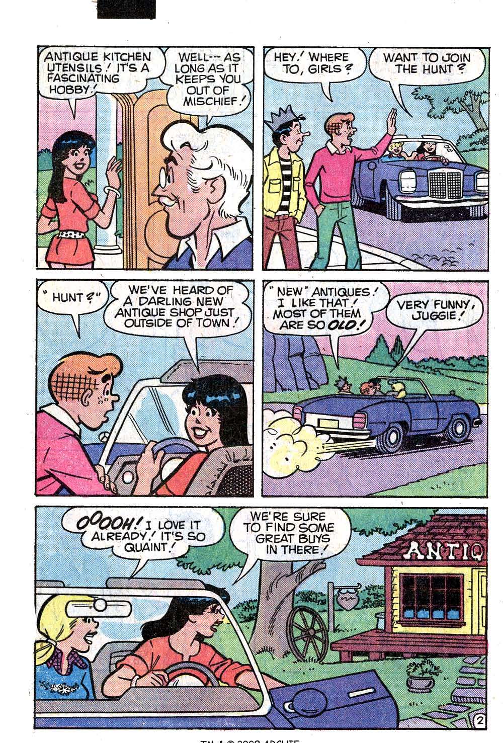 Read online Archie's Girls Betty and Veronica comic -  Issue #288 - 4