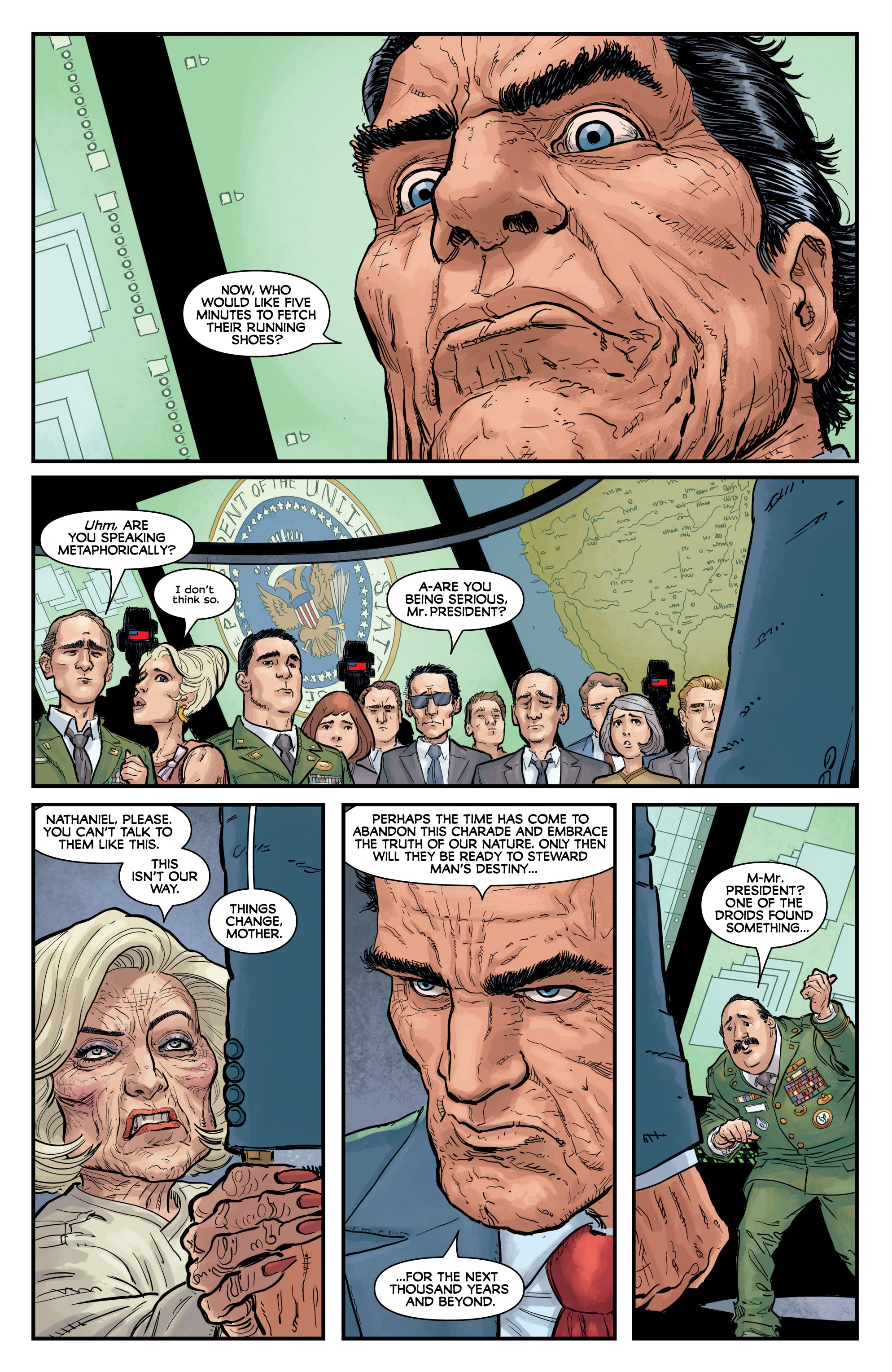 Read online Post Americana comic -  Issue #6 - 4