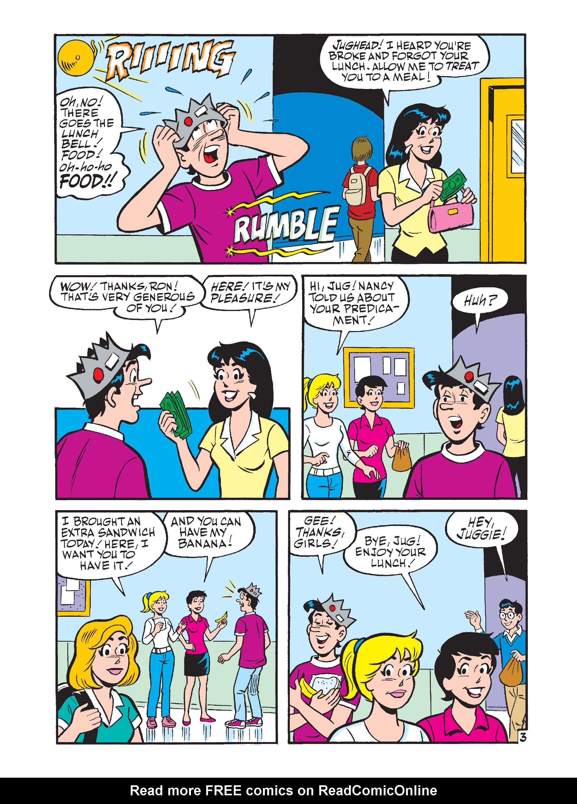 Read online Archie Comics Spectacular: Food Fight comic -  Issue # TPB - 68