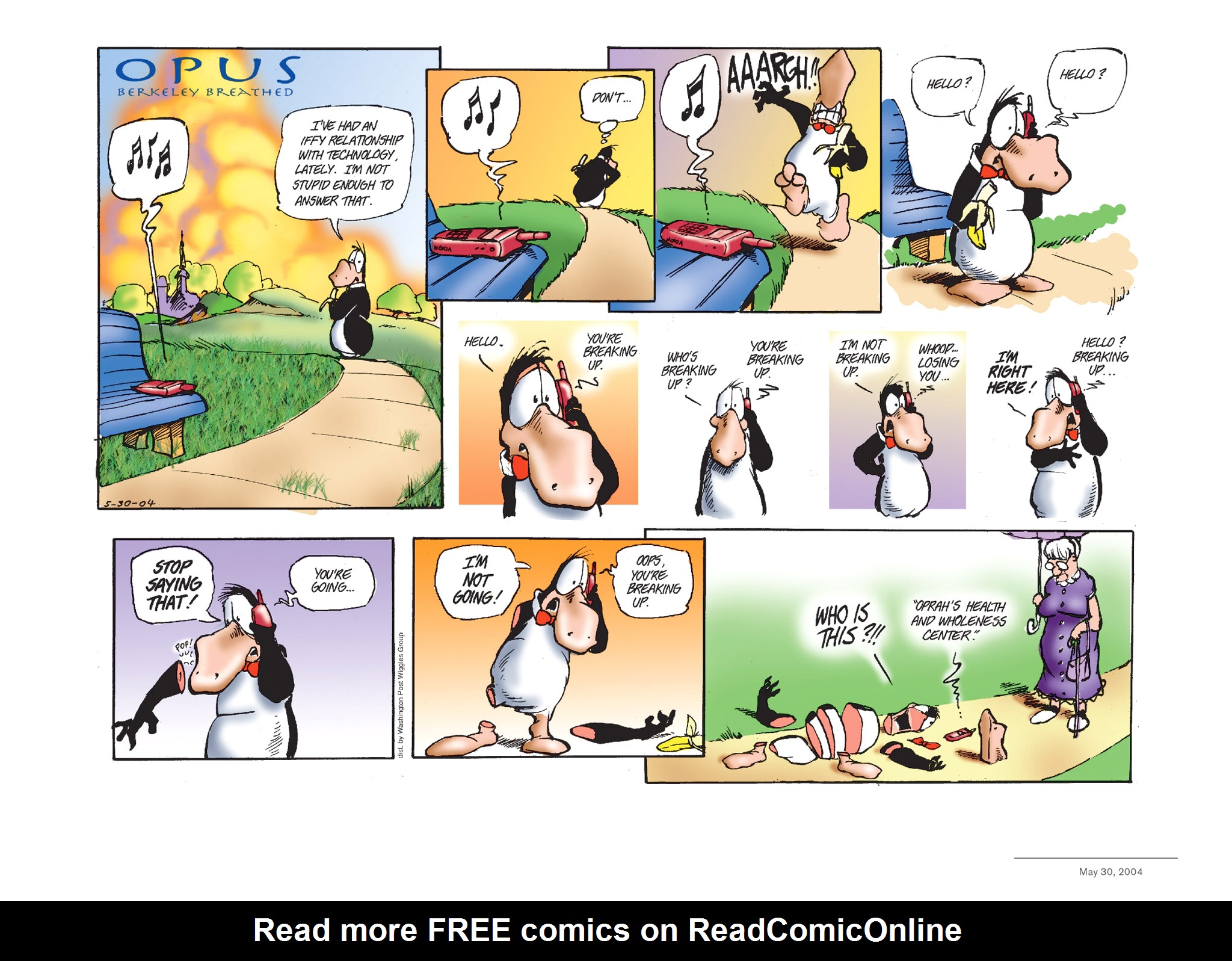 Read online Opus Complete Sunday Strips From 2003-2008 comic -  Issue # TPB (Part 1) - 34