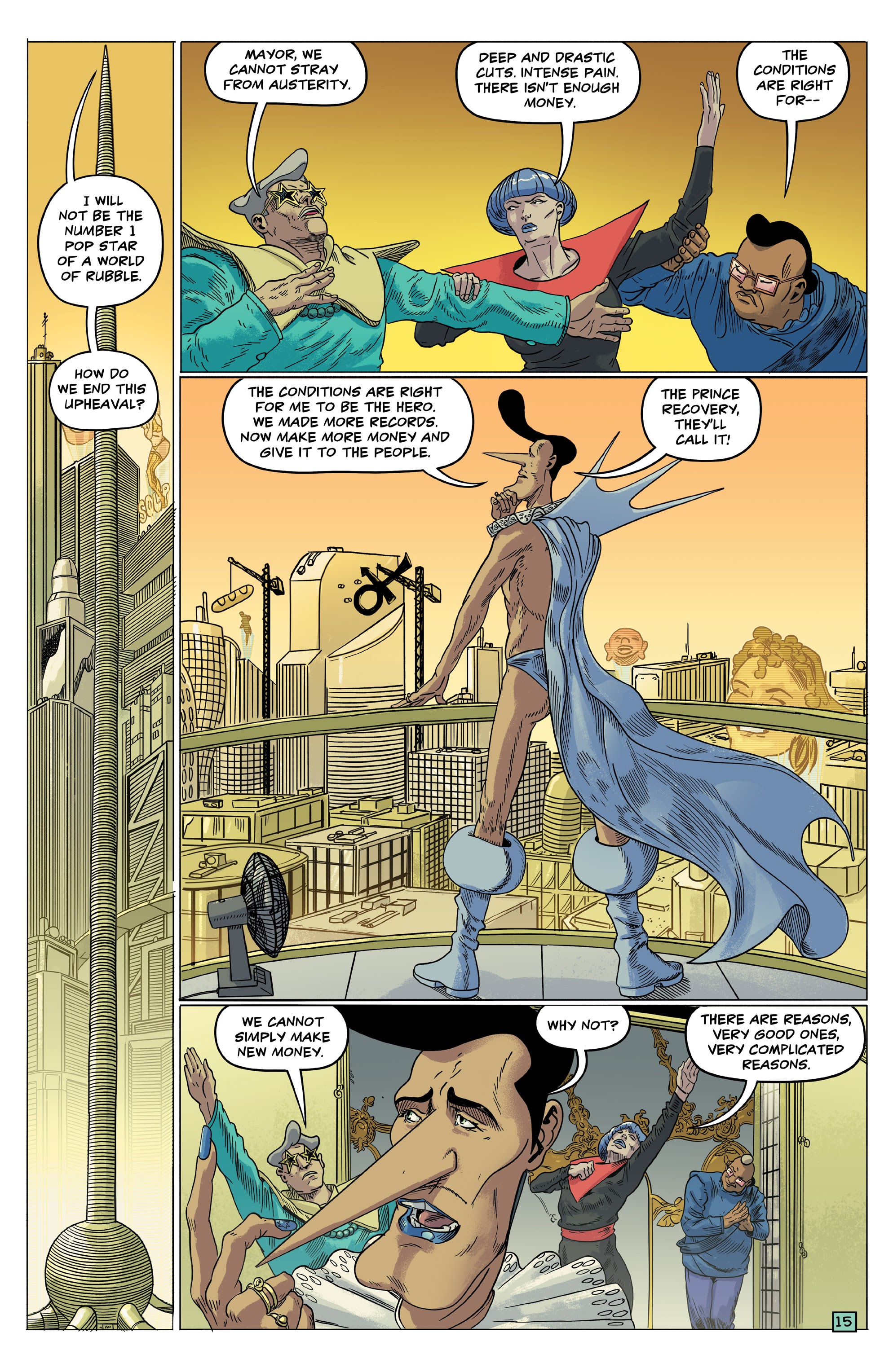 Read online Justice Warriors comic -  Issue #3 - 16