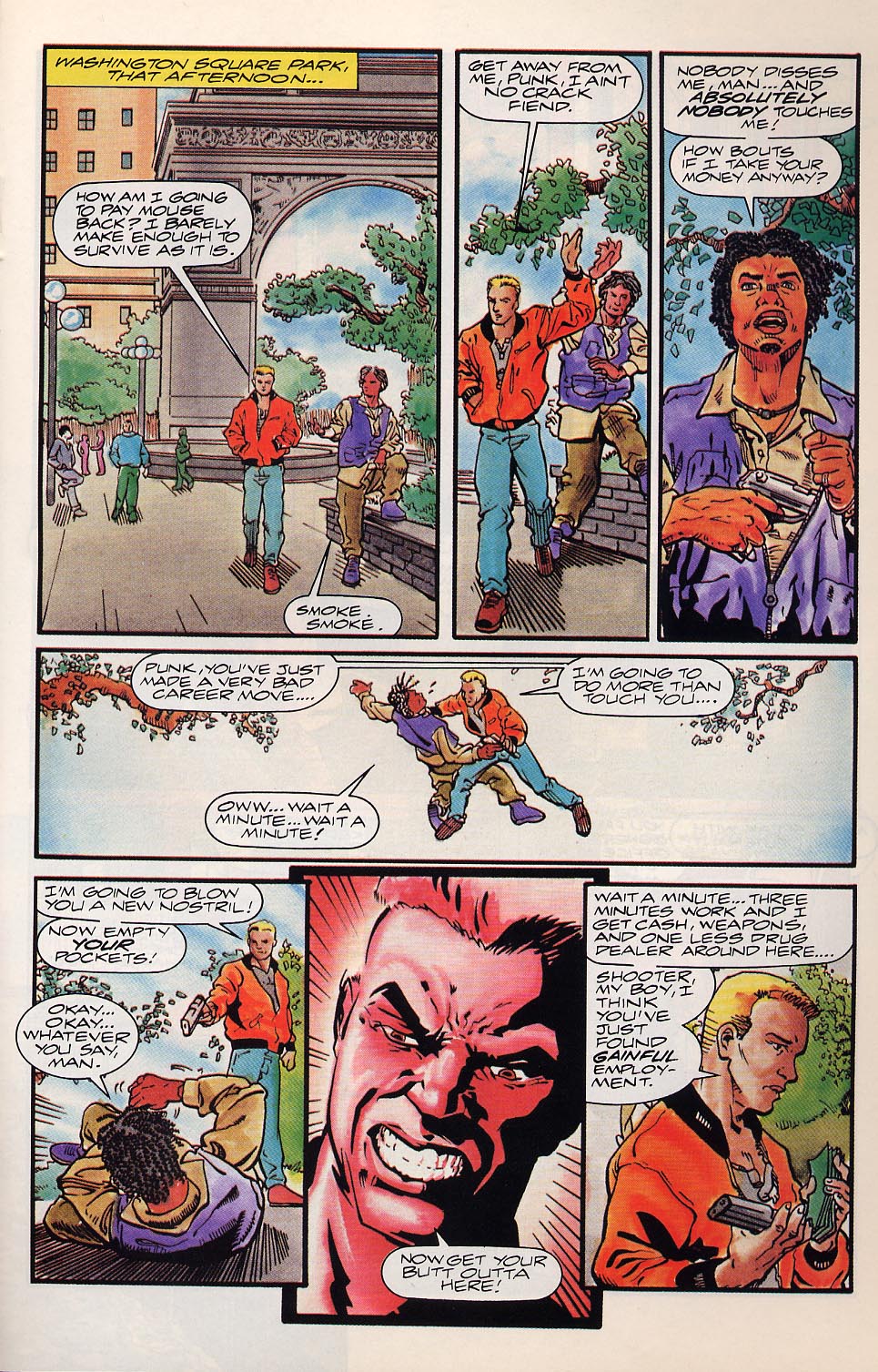 Read online Dogs of War comic -  Issue #1 - 16