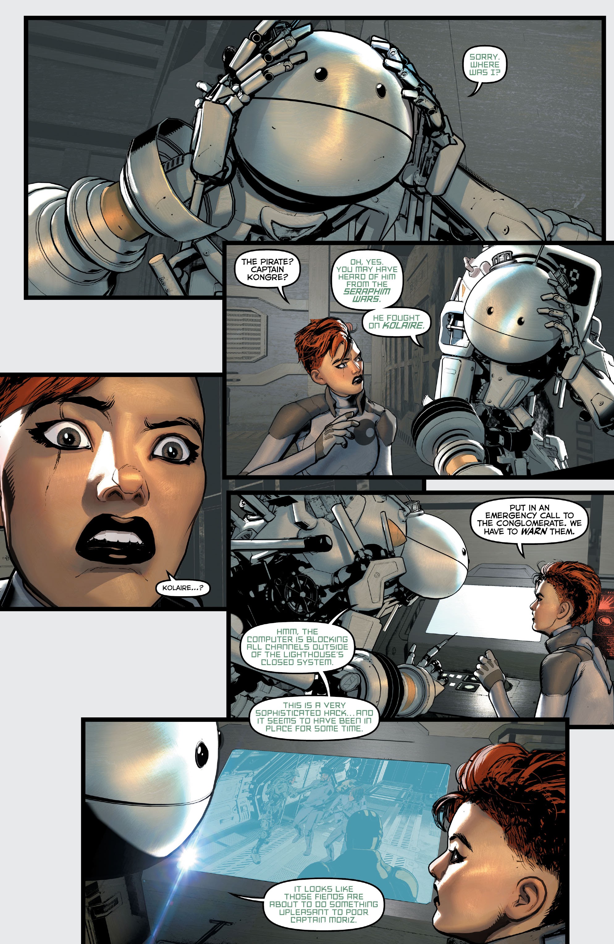 Read online Jules Verne's: Lighthouse comic -  Issue #1 - 21
