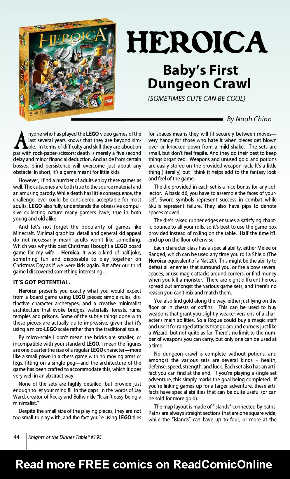 Read online Knights of the Dinner Table comic -  Issue #195 - 46